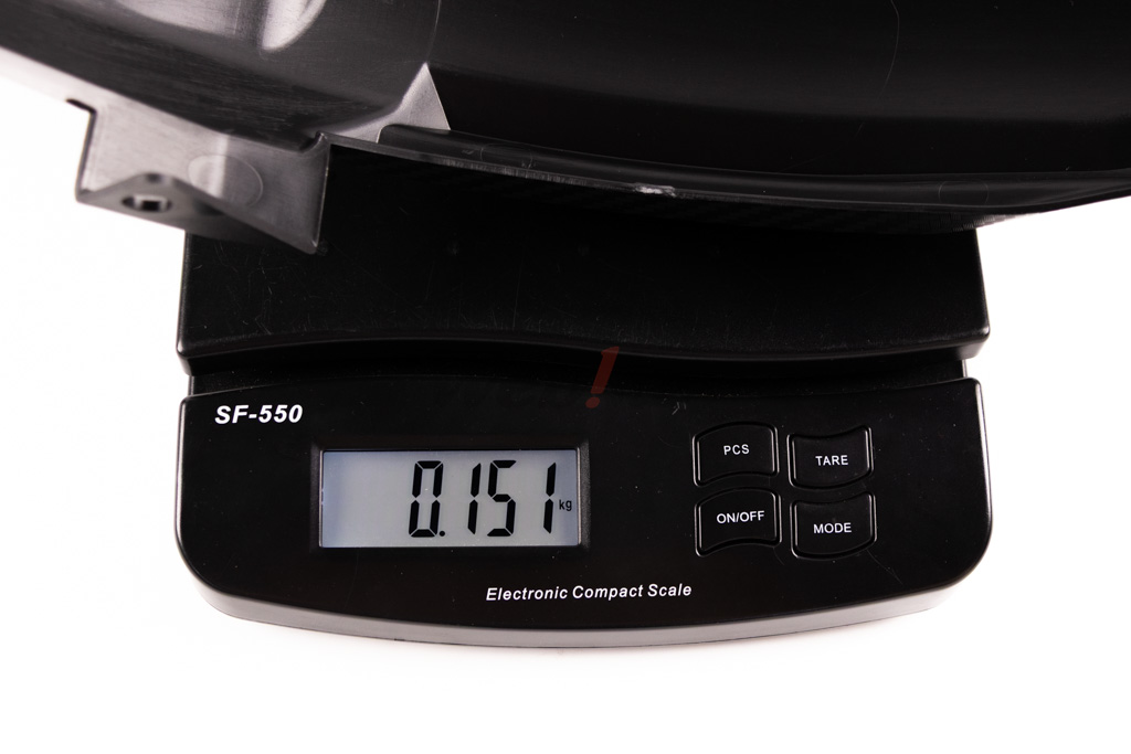 3D Carbon Fiber Rear Fender SUI / SWISH / SALUTO / NEX_重量 3D Carbon Fiber Rear Fender SUI / SWISH / SALUTO / NEX_重量