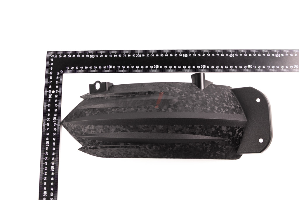 Forged Carbon Fiber Rear Fender MMBCU / DRG 1.0/2.0_尺寸 Forged Carbon Fiber Rear Fender MMBCU / DRG 1.0/2.0_尺寸