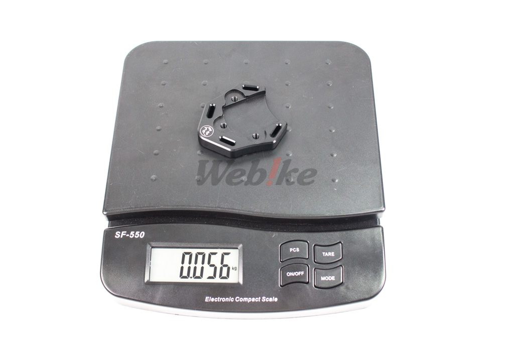 Aluminum Side Stand Pad CYGNUS X MK5/CYGNUS GRYPHUS 6/6.5_重量 Aluminum Side Stand Pad CYGNUS X MK5/CYGNUS GRYPHUS 6/6.5_重量