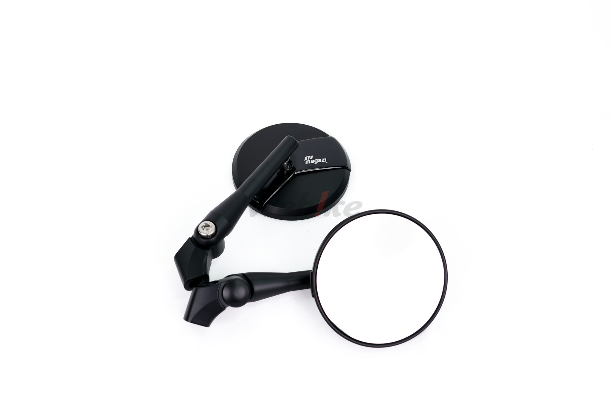 Webike摩托百貨| MAGAZI : 【OUTLET出清商品】MG1883 圓形後照鏡規格