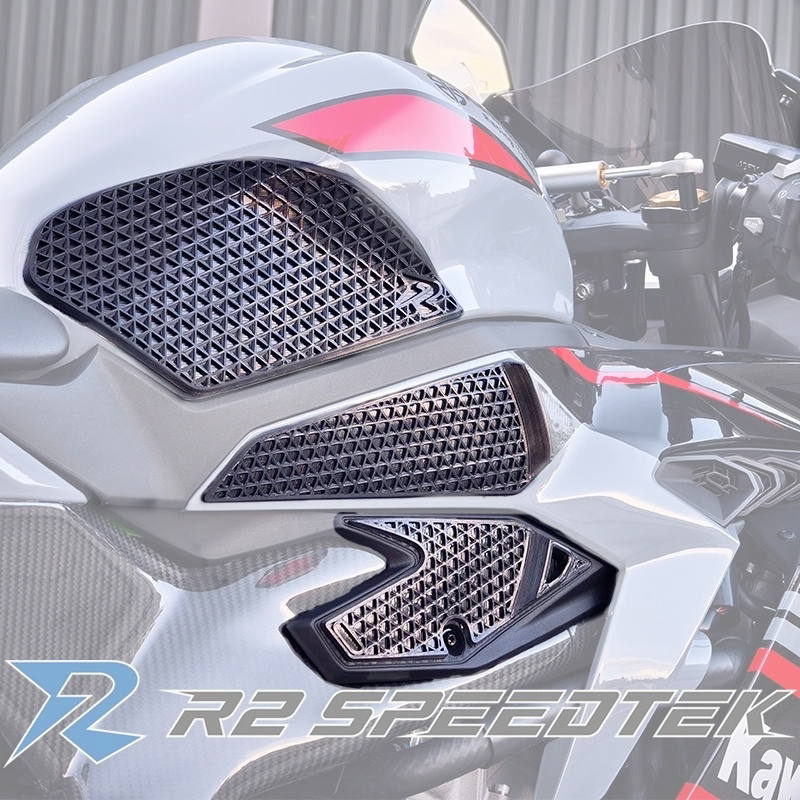 Webike摩托百貨| R2 SpeedTek : TP 立體編織油箱貼ZX-4R / ZX-4RR