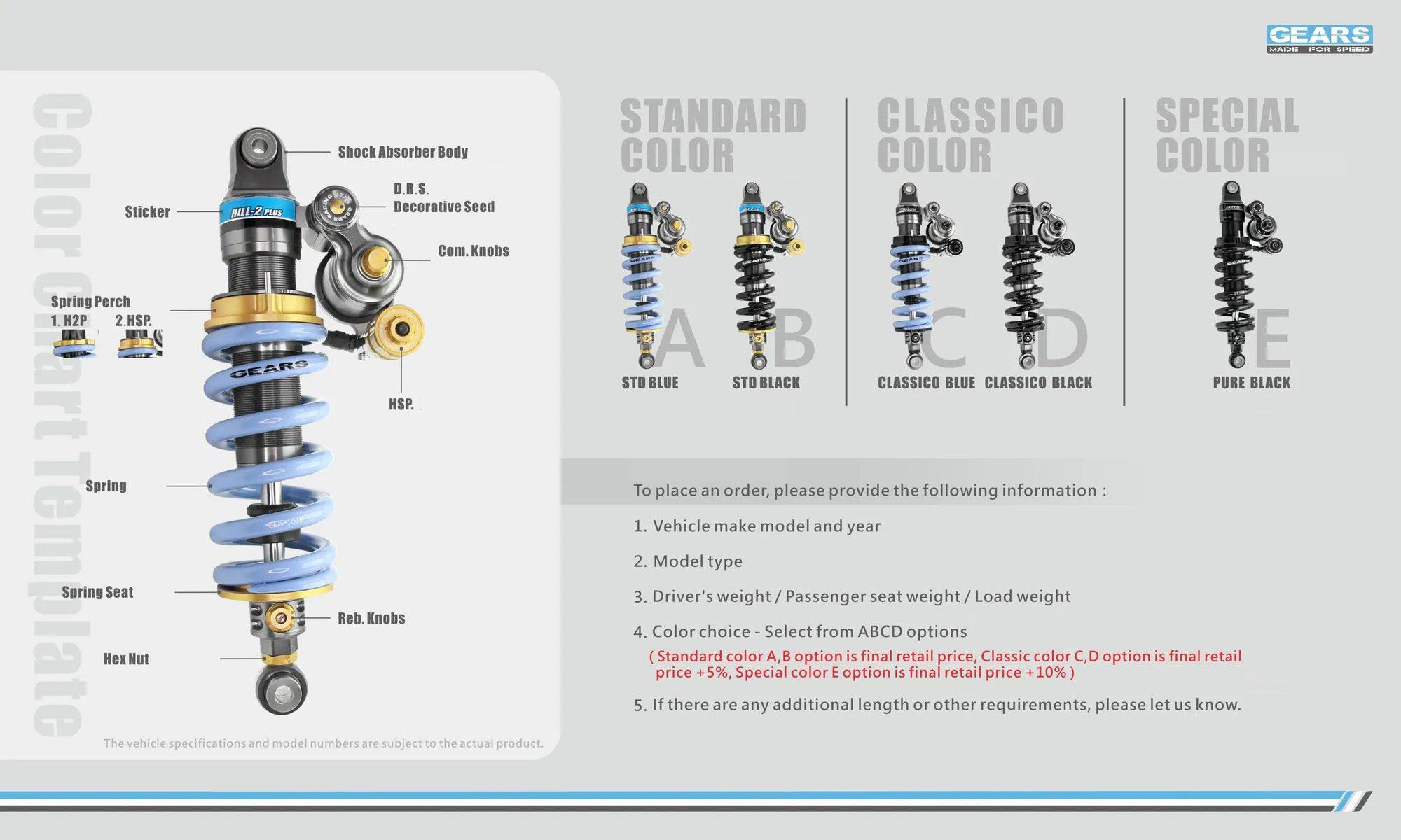 【Gears Racing】EV Rear Suspension PAPIO XO-1 (23-) -  Webike摩托百貨