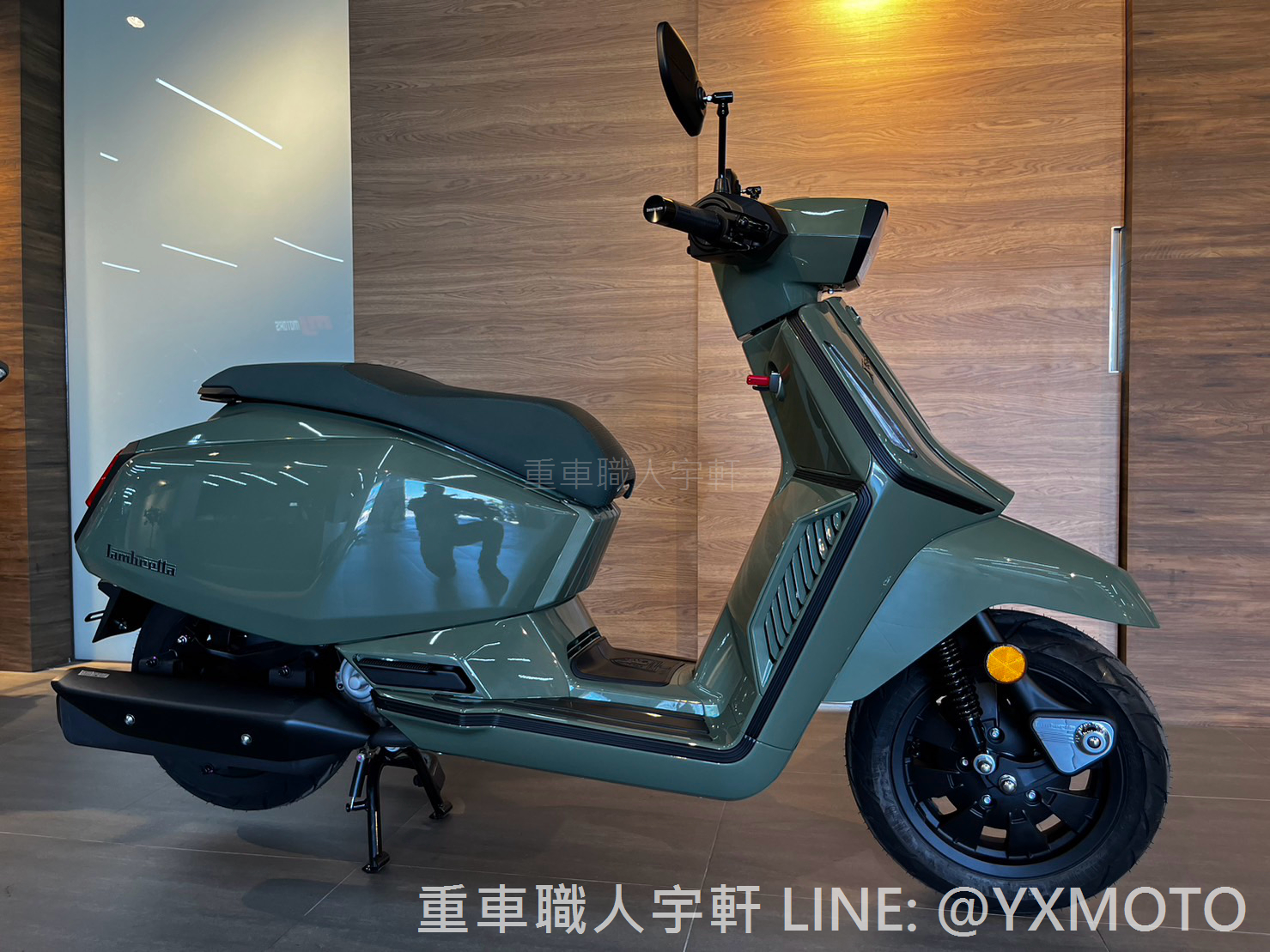 【重車銷售職人-宇軒 (敏傑)】LAMBRETTA  X300  - 「Webike-摩托車市」 【敏傑宇軒】LAMBRETTA 蘭美達 X300 綠色 總代理公司車