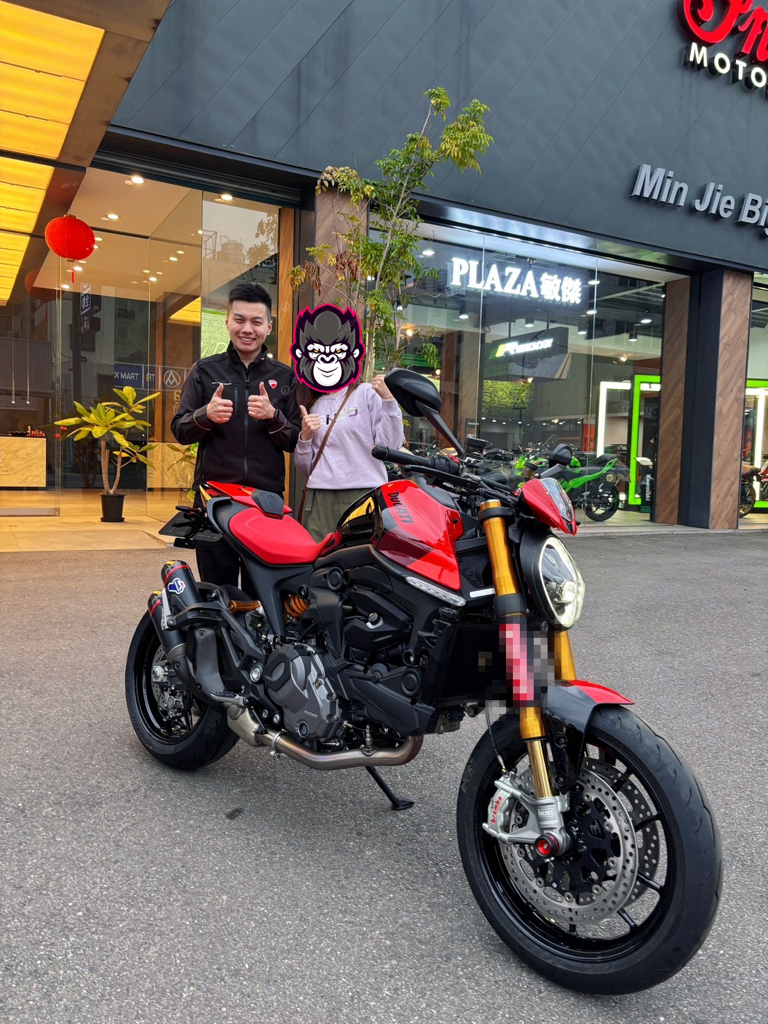 【重車銷售職人-宇軒 (敏傑)】DUCATI MONSTER SP - 「Webike-摩托車市」 【敏傑宇軒】賀交車 江小姐 DUCATI MONSTER 937 SP 總代理公司車