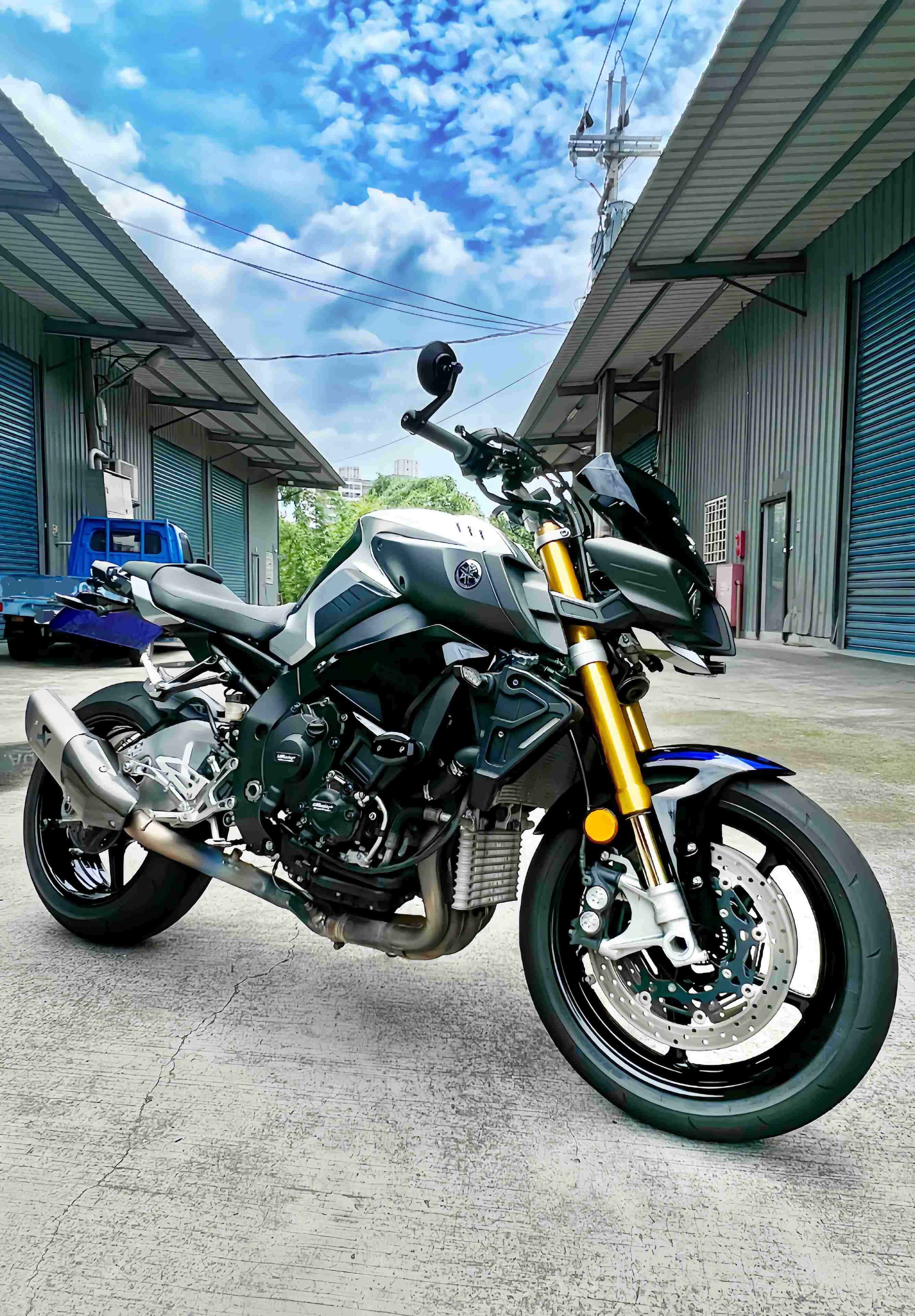 【阿宏大型重機買賣】YAMAHA MT-10 - 「Webike-摩托車市」 2017年 MT-10 SP 全段雷雕蠍 一手車 原漆 無事故  