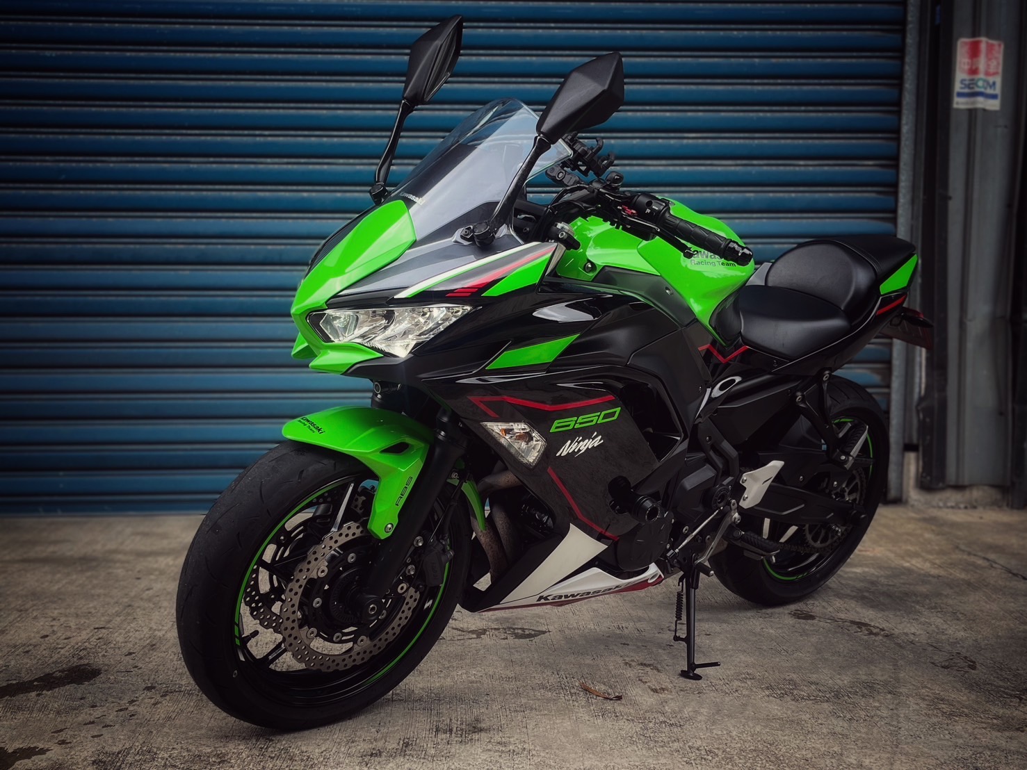 KAWASAKI NINJA650 - 中古/二手車出售中 Ninja650 行車記錄器 基本改裝 無摔車無事故 小資族二手重機買賣 | 小資族二手重機買賣