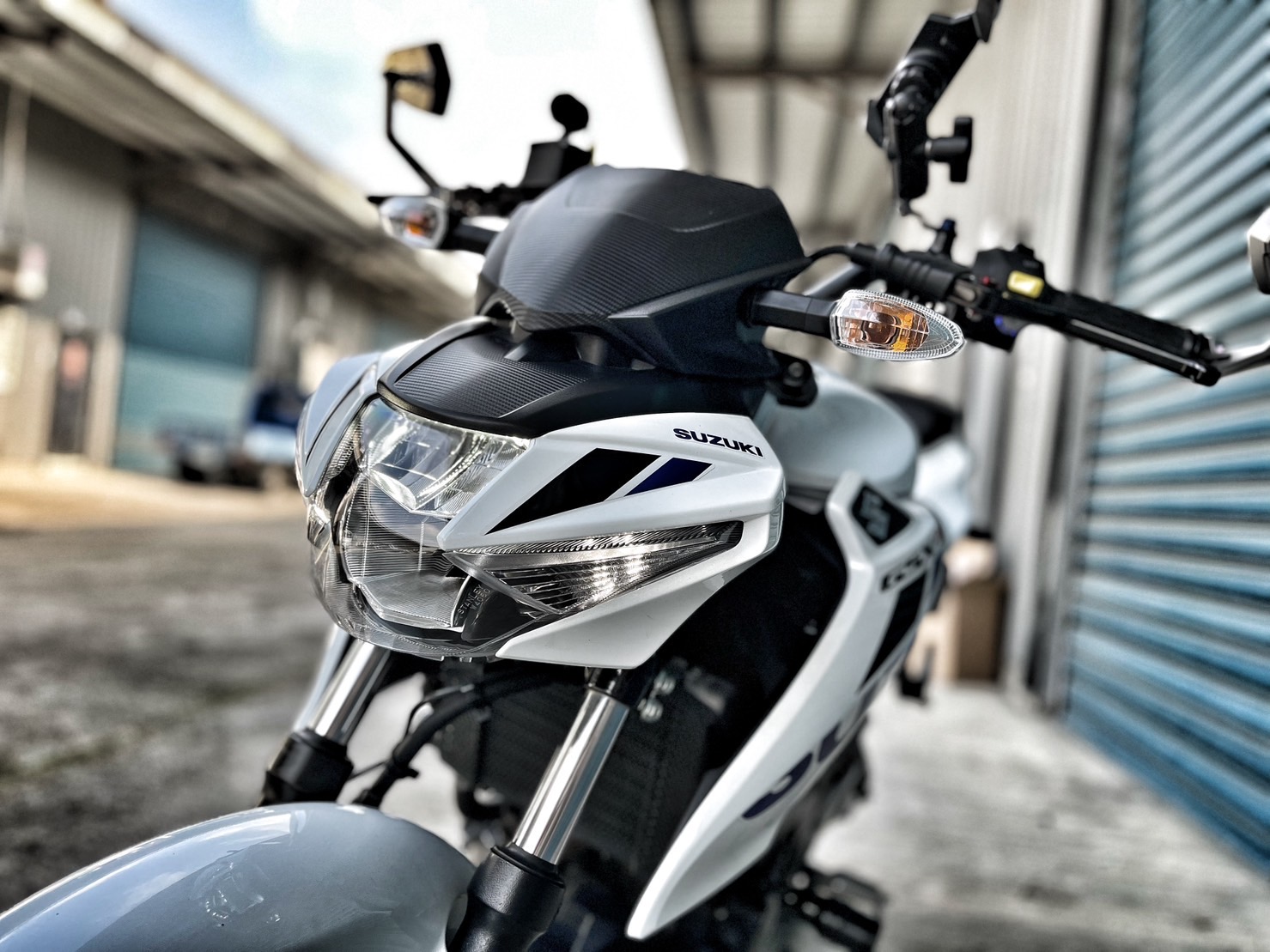 【小資族二手重機買賣】SUZUKI GSX-S150 - 「Webike-摩托車市」 稀有白色 重點改裝 無摔無事故 小資族二手重機買賣