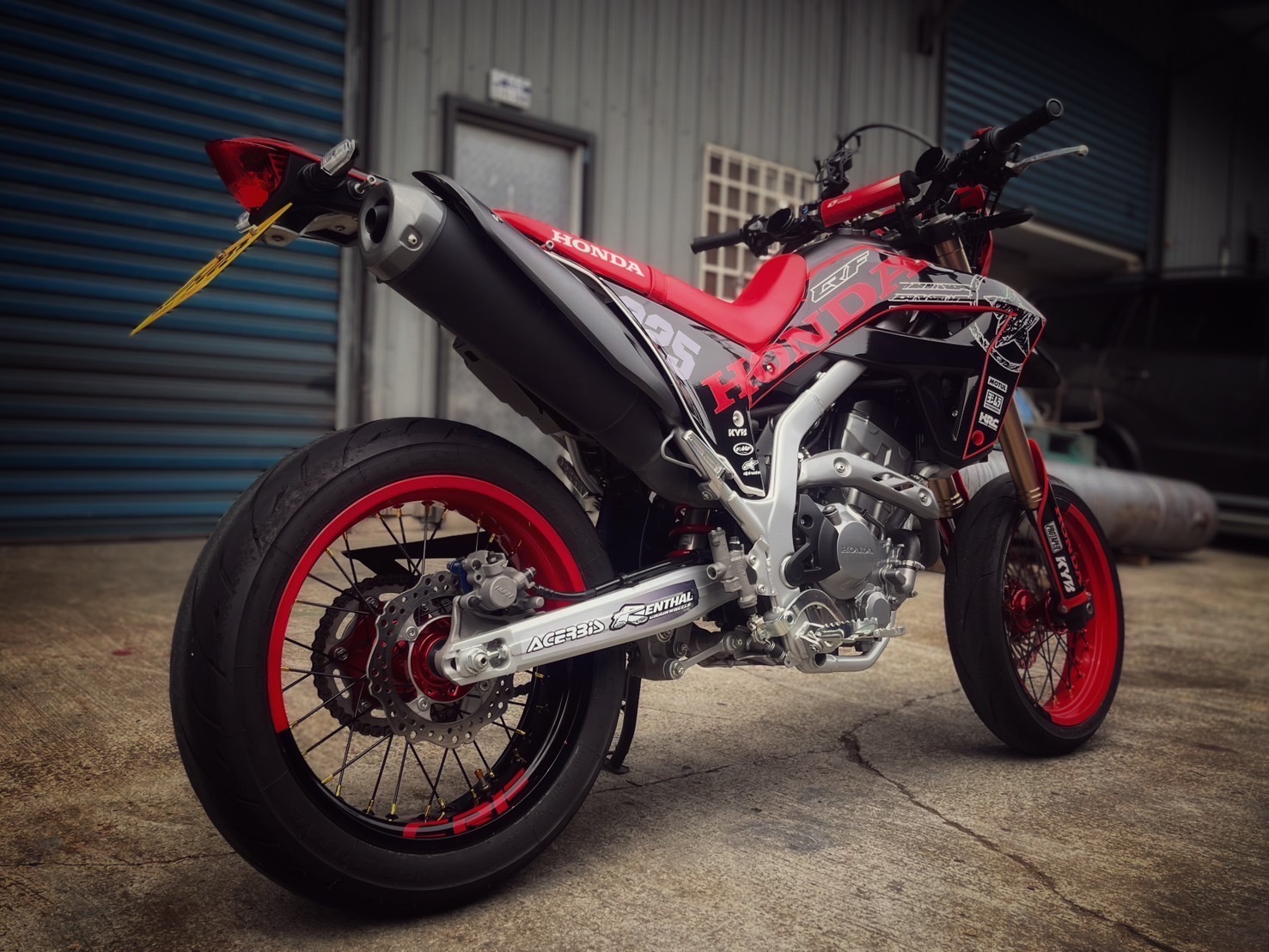 HONDA CRF300L - 中古/二手車出售中 CRF300L 改滑胎 一手車無倒摔 小資族二手重機買賣 | 小資族二手重機買賣