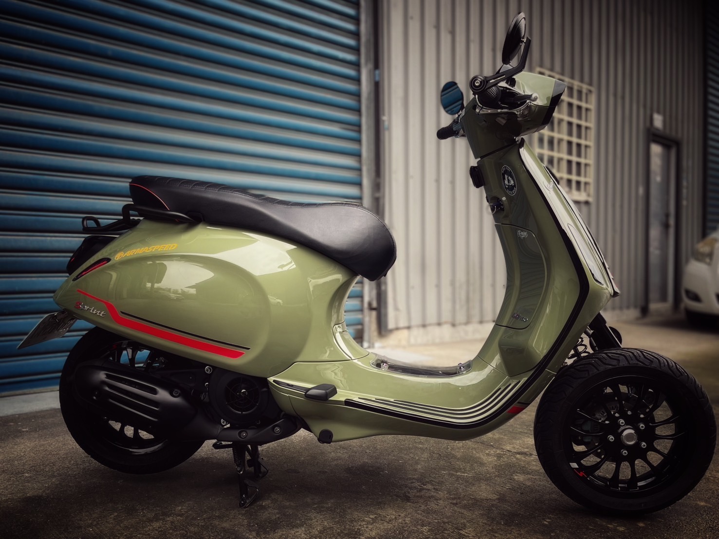 VESPA Sprint150 - 中古/二手車出售中 Vespa Sprint150 眾多改裝精品 原廠品齊全 小資族二手重機買賣 | 小資族二手重機買賣