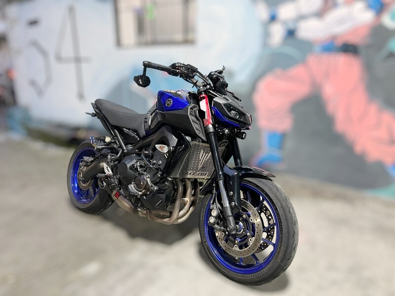 YAMAHA MT-09 - 中古/二手車出售中 YAMAHA MT09 公司車刷全馬力 協助分期、託運、換車補貼、代償結清 Line ID:@q0984380388 | 小菜輕重機