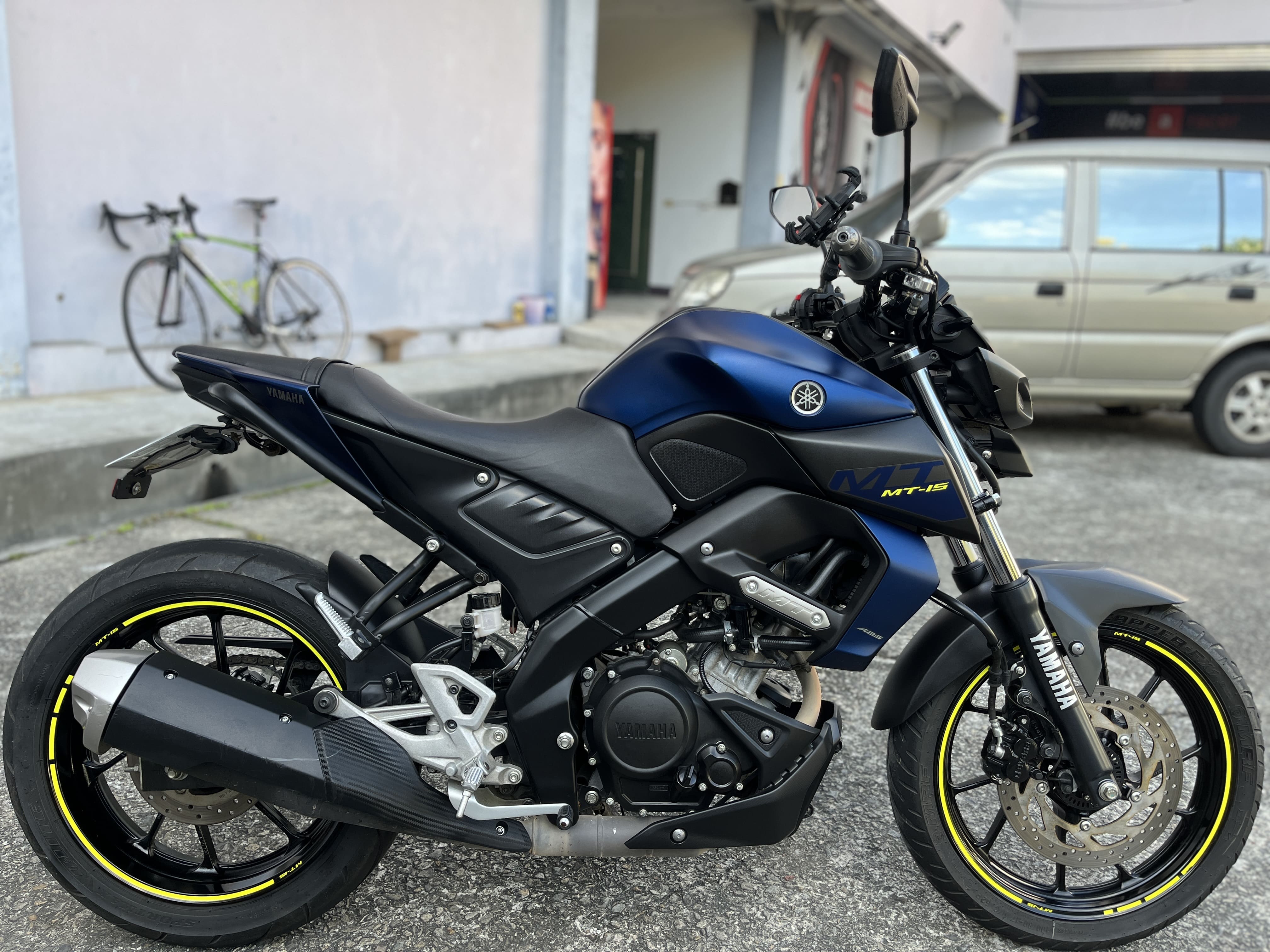 YAMAHA MT-15 - 中古/二手車出售中 2021年 YAMAHA MT-15/0元交車/分期貸款/車換車/線上賞車/到府交車 | 翊帆重車-Queena