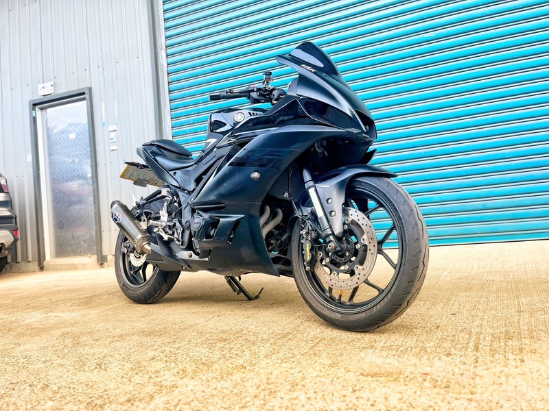 YAMAHA YZF-R3 - 中古/二手車出售中 番仔管 Brembo總泵 全車黑化  | 小資族二手重機買賣