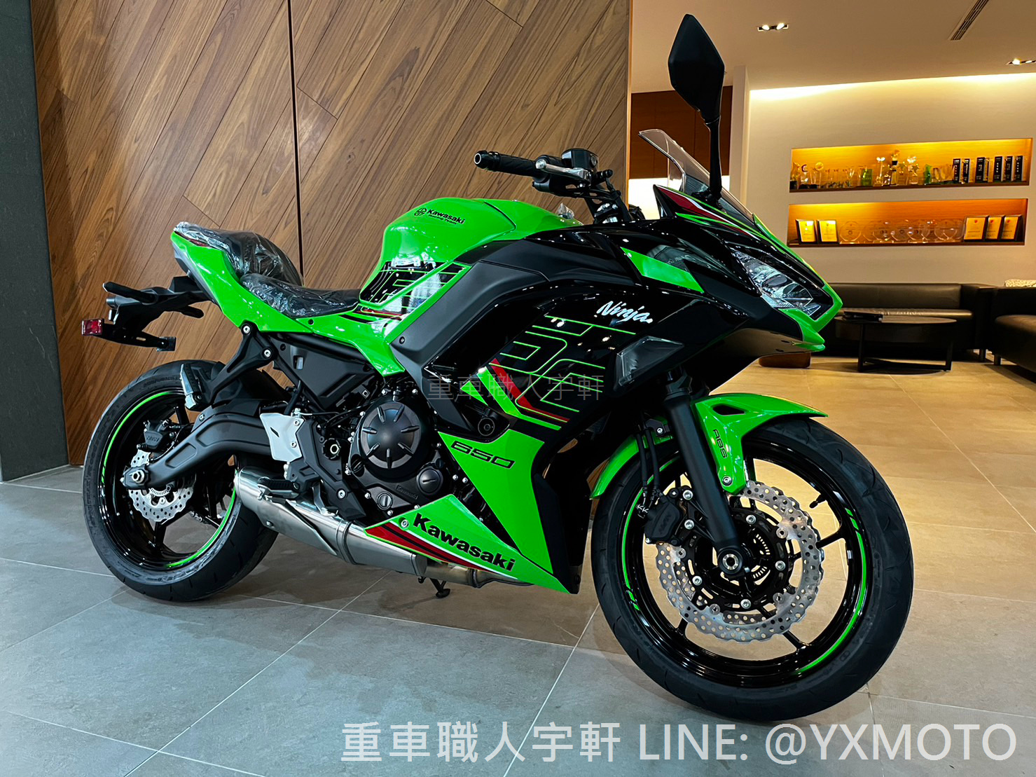 【重車銷售職人-宇軒 (敏傑)】KAWASAKI NINJA650 - 「Webike-摩托車市」 【敏傑宇軒】全額72期零利率 ! Kawasaki 忍者 Ninja 650 2023 KRT 廠隊綠 總代理公司車