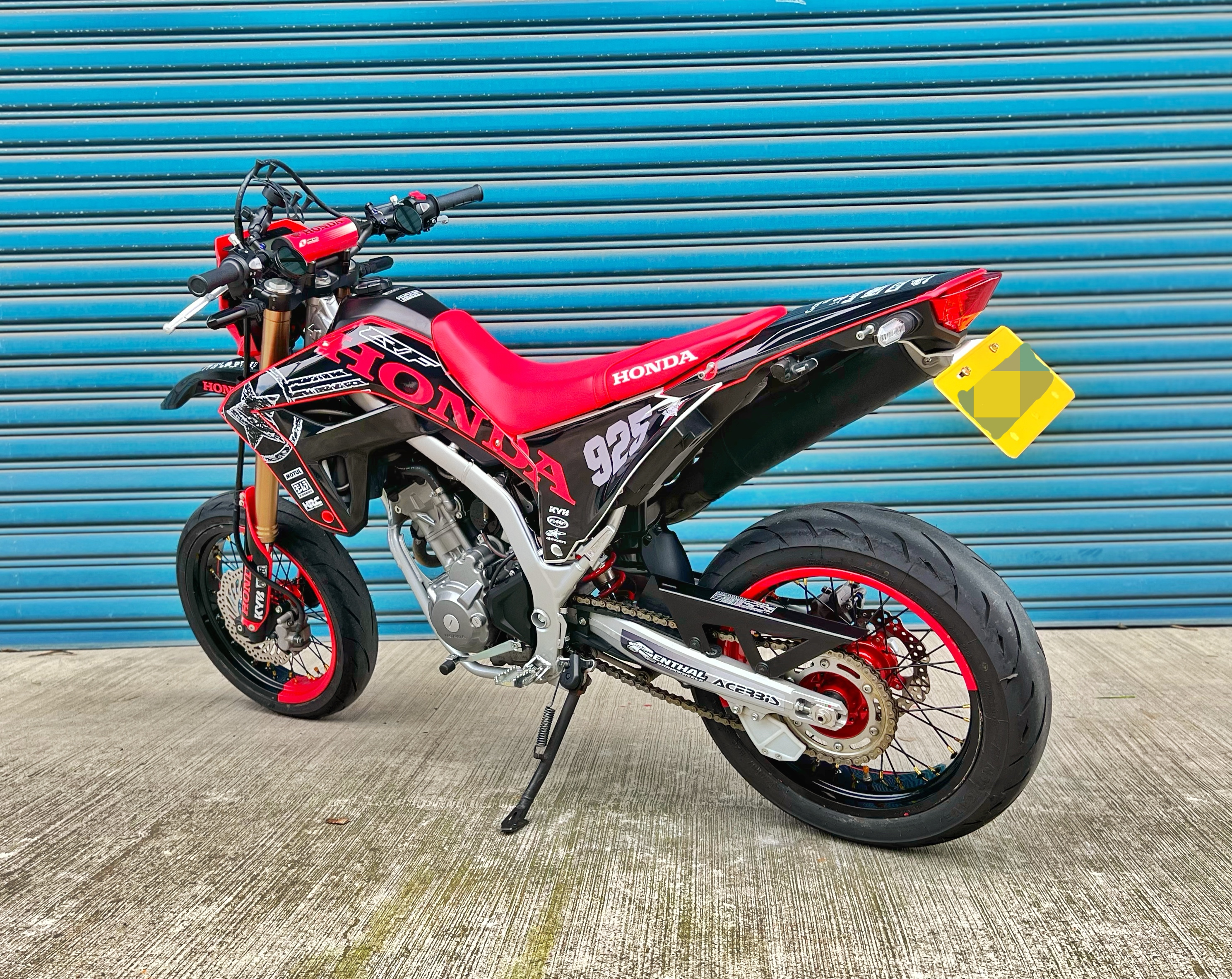 HONDA CRF300L - 中古/二手車出售中 2022年 CRF300L 一手女用車 改滑胎 多樣改裝 無摔 無事故 阿宏大型重機買賣 | 阿宏大型重機買賣