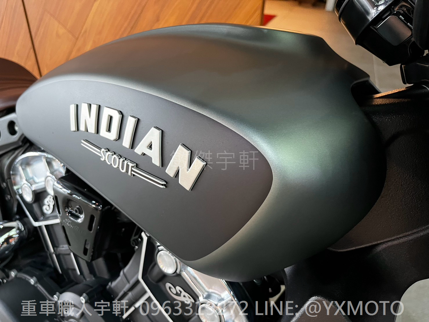 INDIAN MOTORCYC Scout Bobber新車出售中 【敏傑宇軒】消光灰黑綠 INDIAN 印地安 SCOUT BOBBER 公司車 | 重車銷售職人-宇軒 (敏傑)