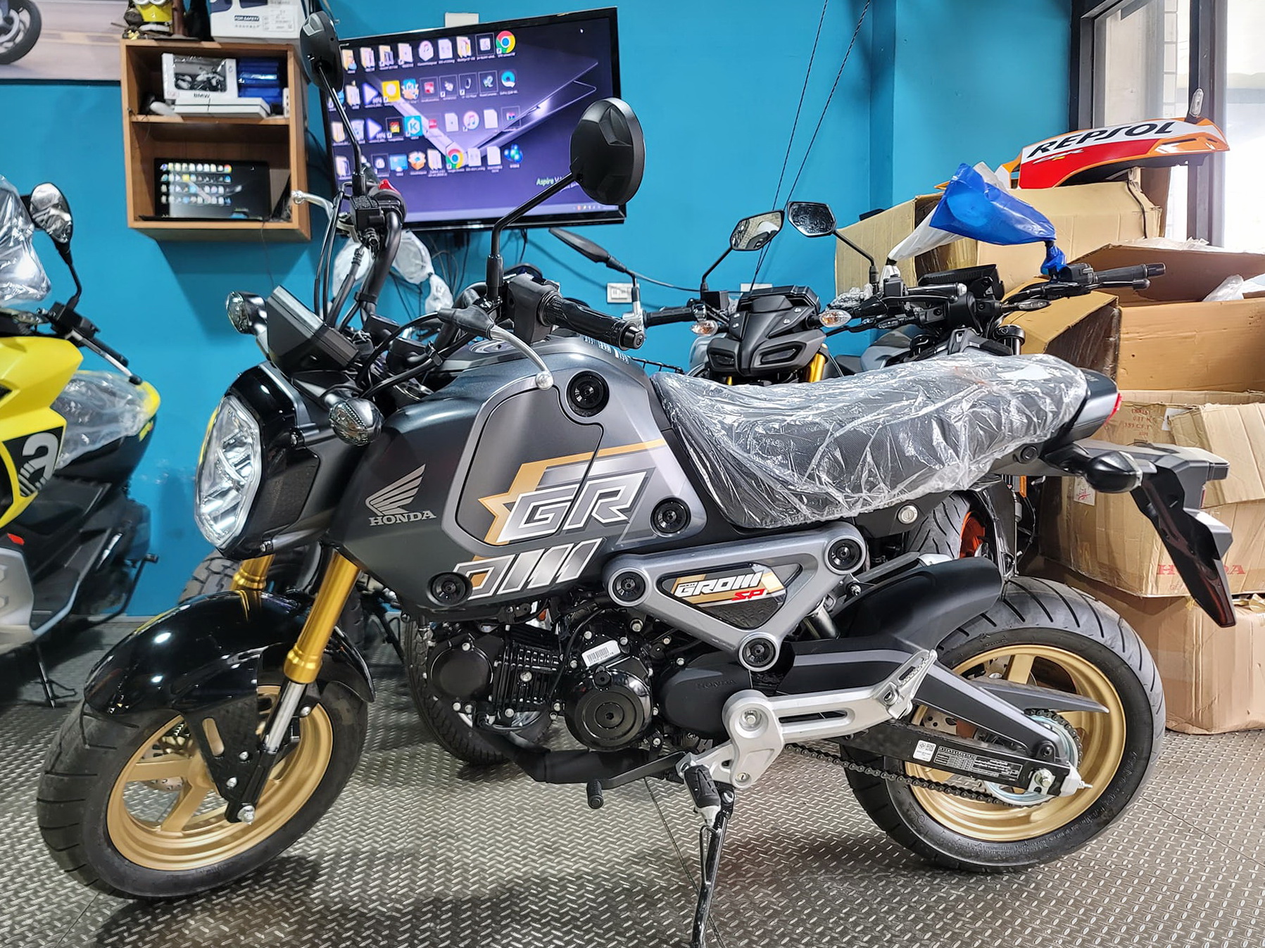 HONDA MSX125(GROM)新車出售中 SP【全新車】HONDA MSX125 GROM SP ABS 全新車售價$11.5萬 | 勝大重機