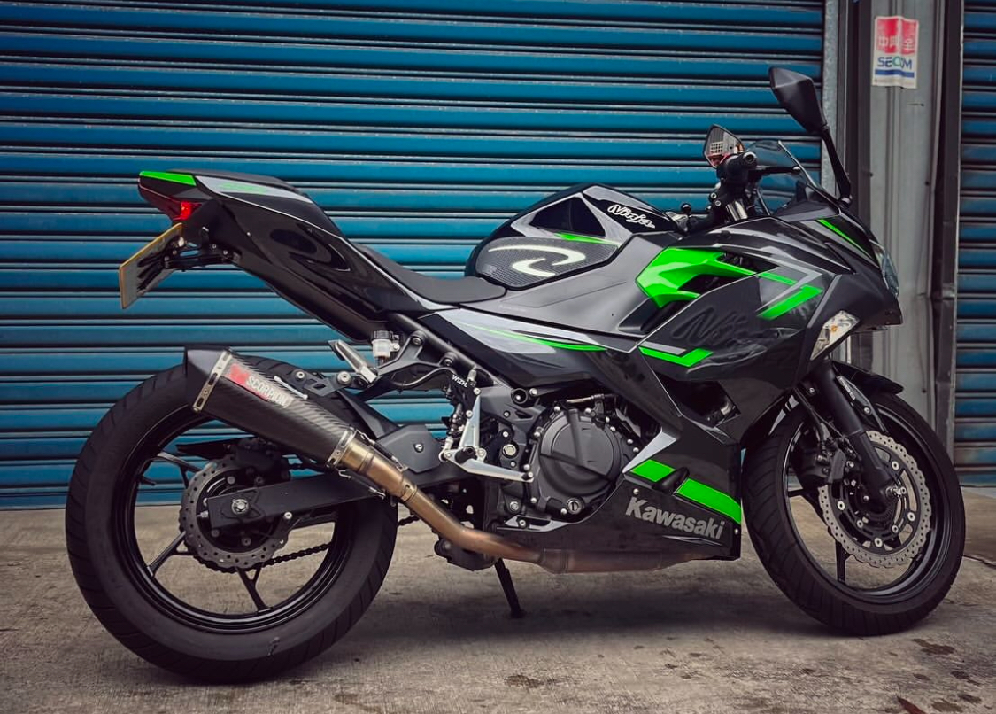 KAWASAKI NINJA400 - 中古/二手車出售中 Ninja400 英蠍管 WH!Z腳踏 基本改裝 小資族二手重機買賣 | 小資族二手重機買賣