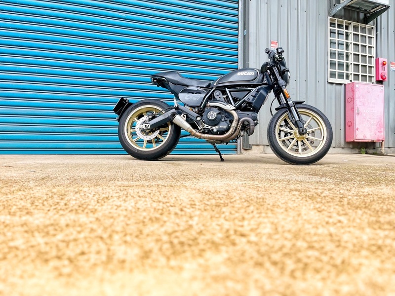 DUCATI SCRAMBLER CAFE RACER - 中古/二手車出售中 Sc全段排氣管 Ohlins後避震 超多改裝 小資族二手重機買賣 | 小資族二手重機買賣