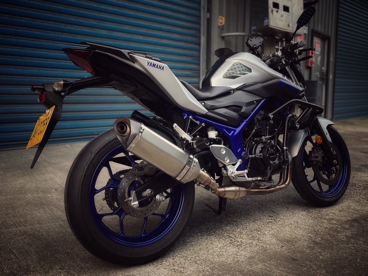 YAMAHA MT-03 - 中古/二手車出售中 MT-03 改裝後避震 排氣管（原廠在）小資族二手重機買賣 | 小資族二手重機買賣