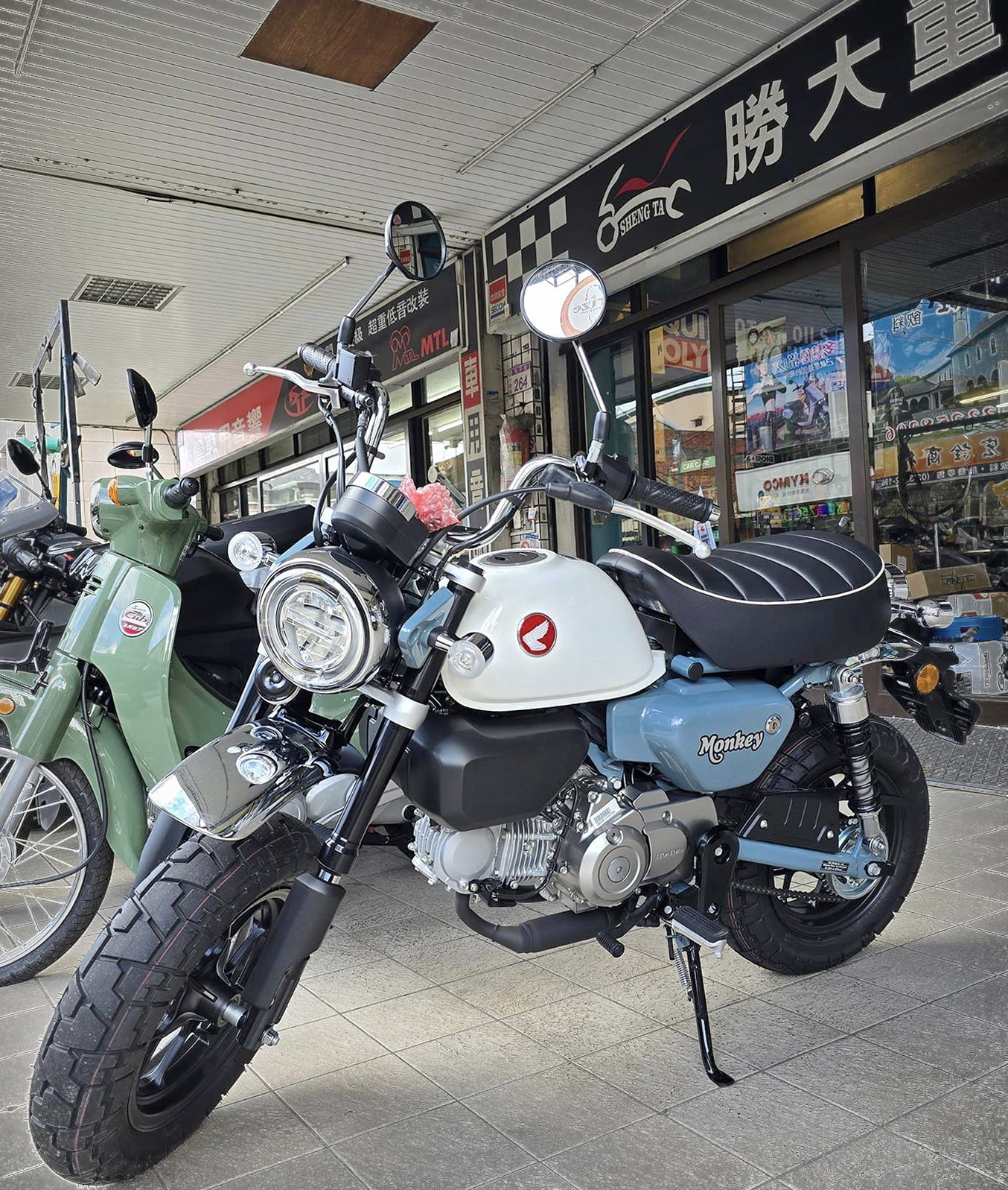 HONDA Monkey 125新車出售中 【全新車】勝大重機 HONDA MONKEY 125 標準版 五檔 全新車售價$15.8萬 | 勝大重機