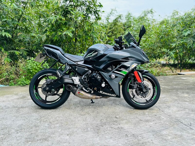 KAWASAKI NINJA650 - 中古/二手車出售中 Kawasaki Ninja650 鈦蠍全段 馬鞍包 | 摩托販