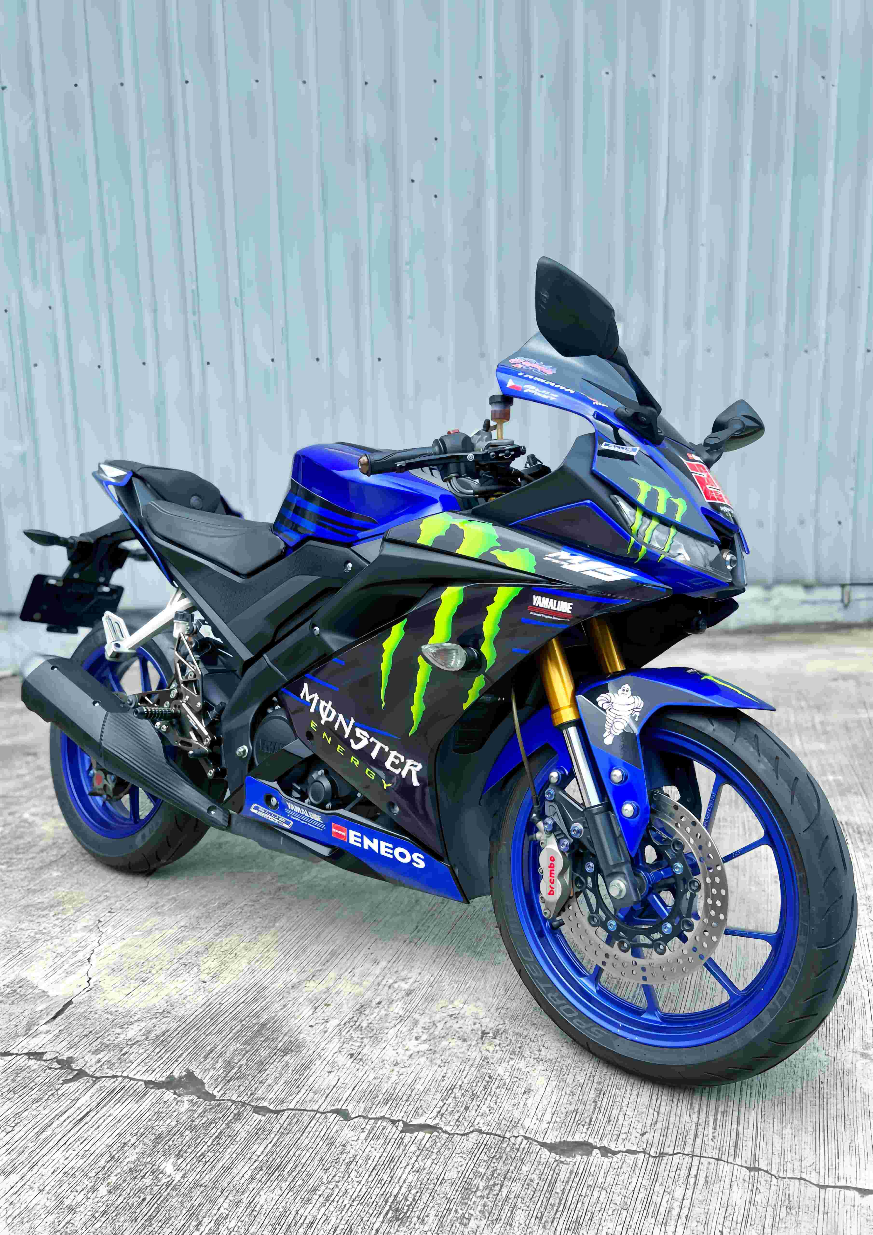 【阿宏大型重機買賣】YAMAHA YZF-R15 - 「Webike-摩托車市」 2019年 R15V3 1:1 GP塗裝 多樣精品改裝 一手 原漆 無事故