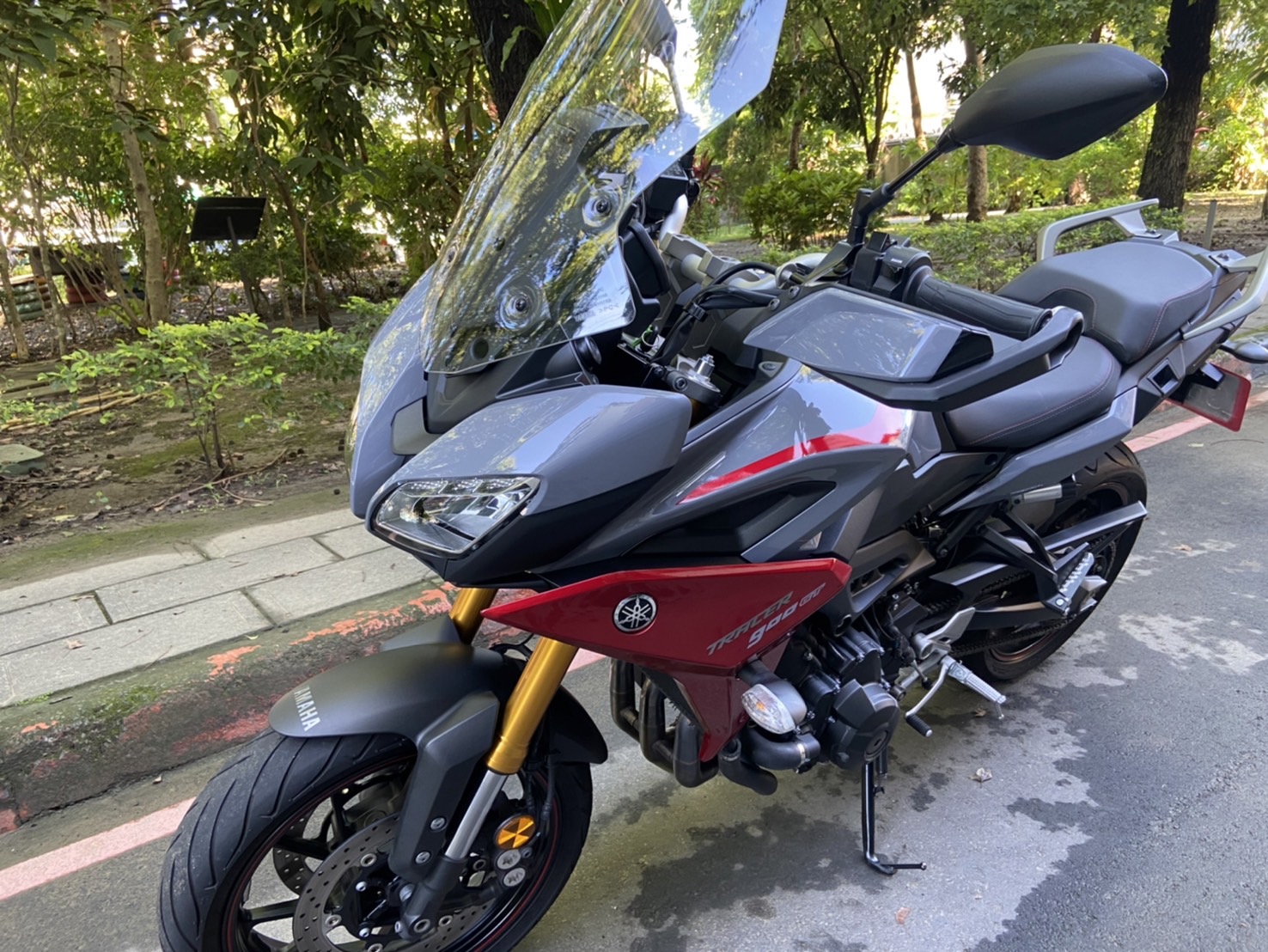 YAMAHA MT-09 TRACER - 中古/二手車出售中 山葉公司車.一手低里程託售.實跑8千公里.畫時代休旅車.全額銀貸 | 立帆國際重機代銷中心