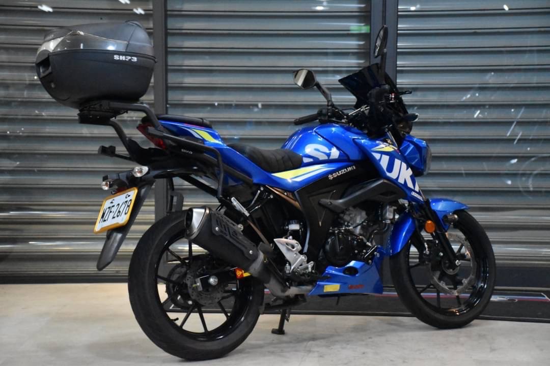 SUZUKI GSX-S150 - 中古/二手車出售中 SHAD後箱 行車記錄器 小資族二手重機買賣 | 小資族二手重機買賣