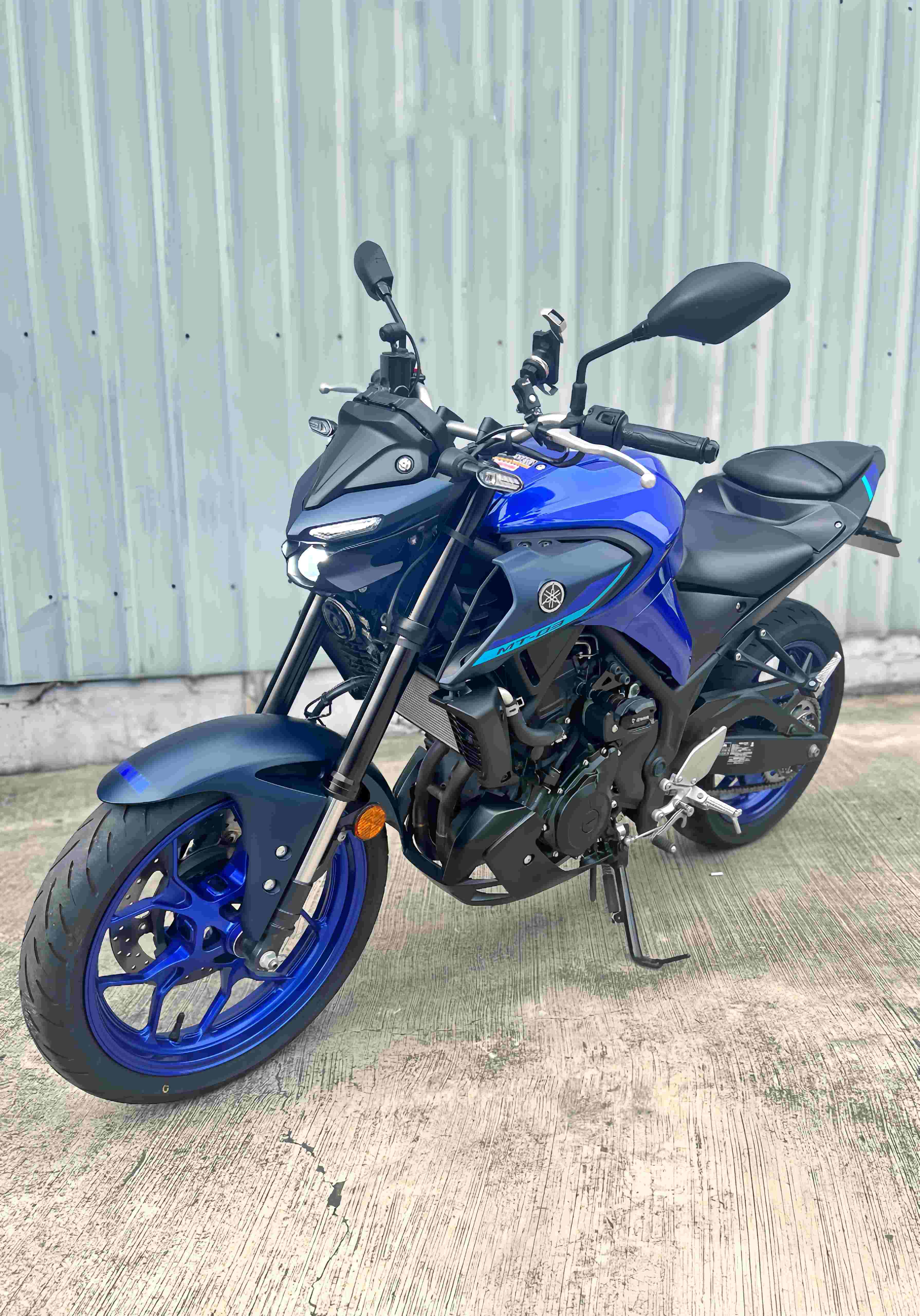 YAMAHA MT-03 - 中古/二手車出售中 2022年 MT03 全段罐頭蠍 前後行車紀錄器 短牌架 一手 原漆 無事故  | 阿宏大型重機買賣