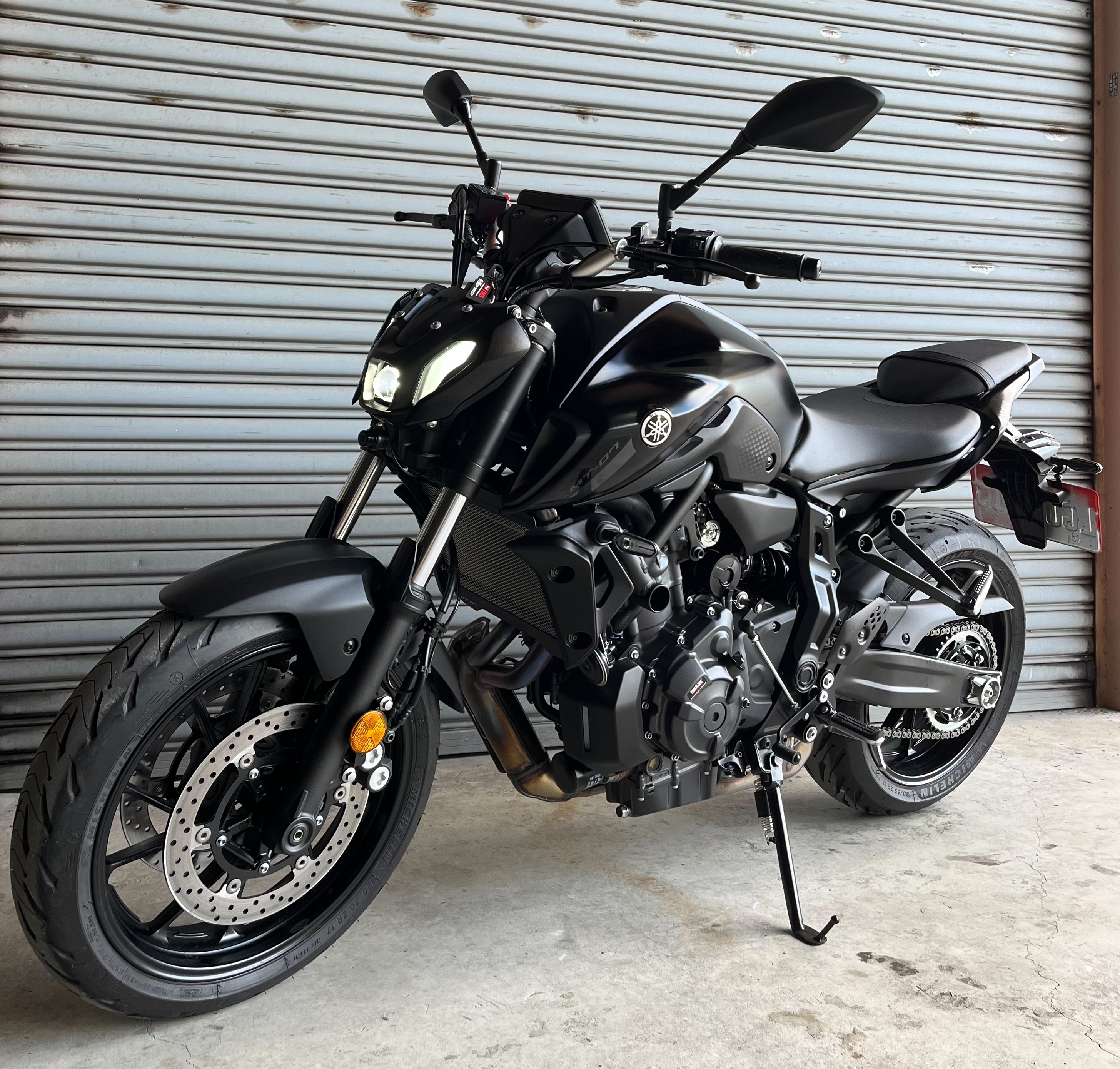 【個人自售】YAMAHA MT-07 - 「Webike-摩托車市」 2023 MT-07 僅四百公里 TFT全彩儀錶 <<實體店面賞車試騎>>