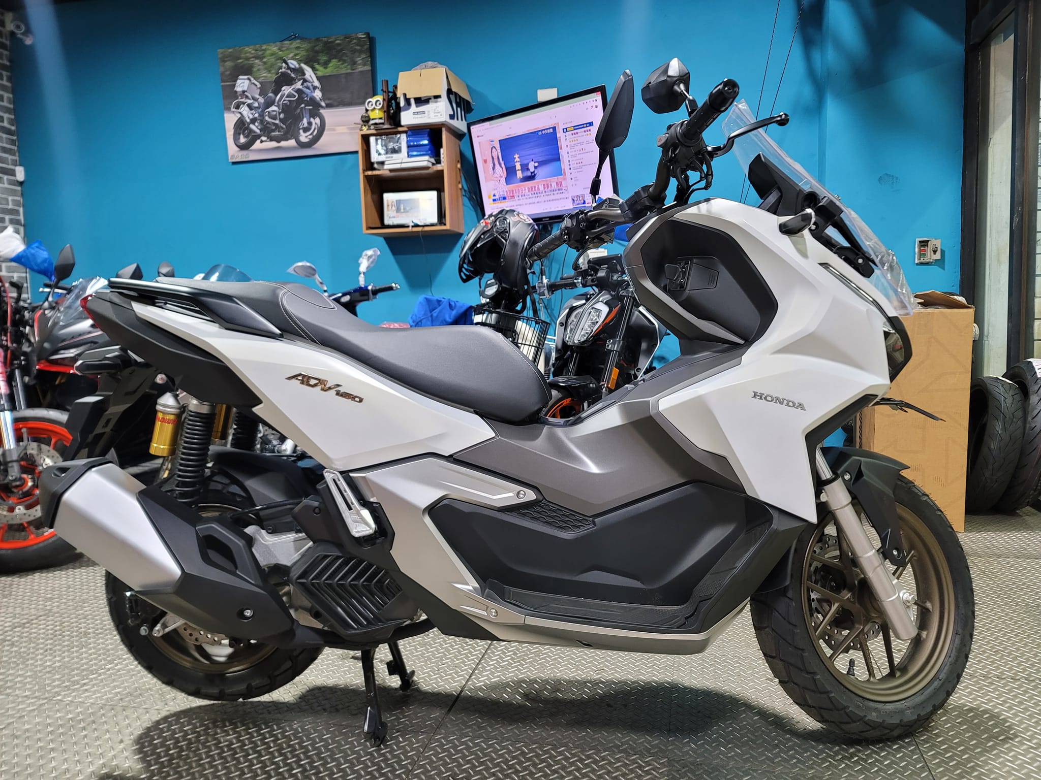 HONDA ADV160 ABS新車出售中 【勝大重機】2023 HONDA ADV160 ABS 全新車售價$16.8萬 | 勝大重機