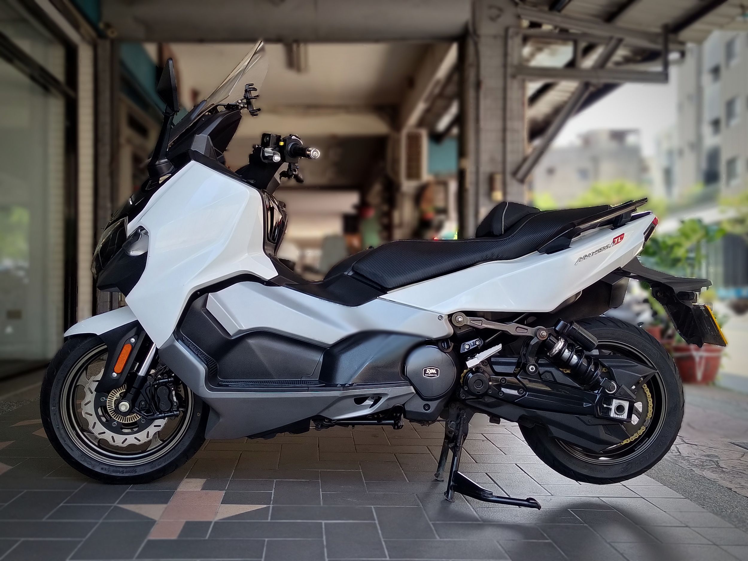 【成蘆進口摩托車】三陽 MAXSYM TL - 「Webike-摩托車市」 MAXSYM TL500，原漆無倒傷，只跑27800km