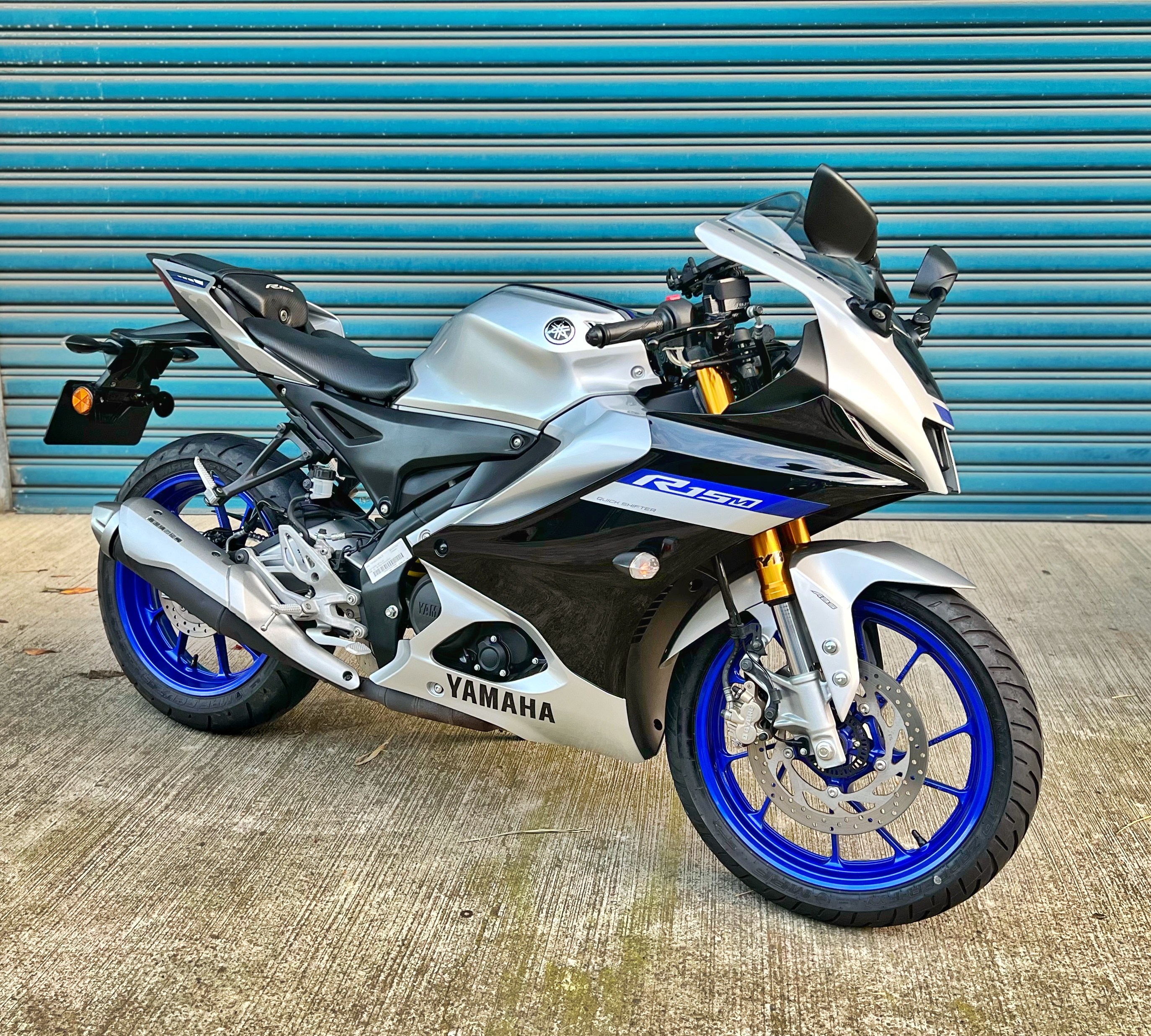 YAMAHA YZF-R15 - 中古/二手車出售中 2022年 R15M 基本改 無摔 無事故 阿宏大型重機買賣 | 阿宏大型重機買賣