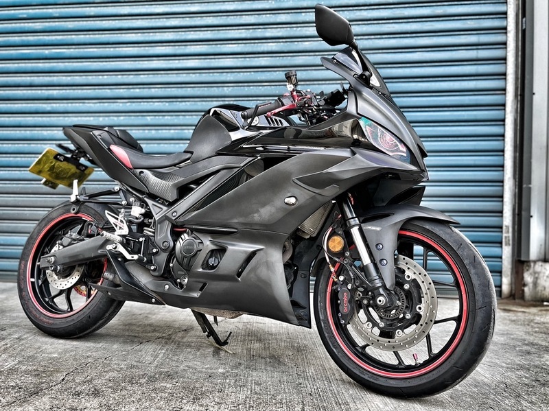 YAMAHA YZF-R3 - 中古/二手車出售中 Brembo卡鉗 RCB總泵 RCB腳踏 視覺改裝 小資族二手重機買賣 | 小資族二手重機買賣