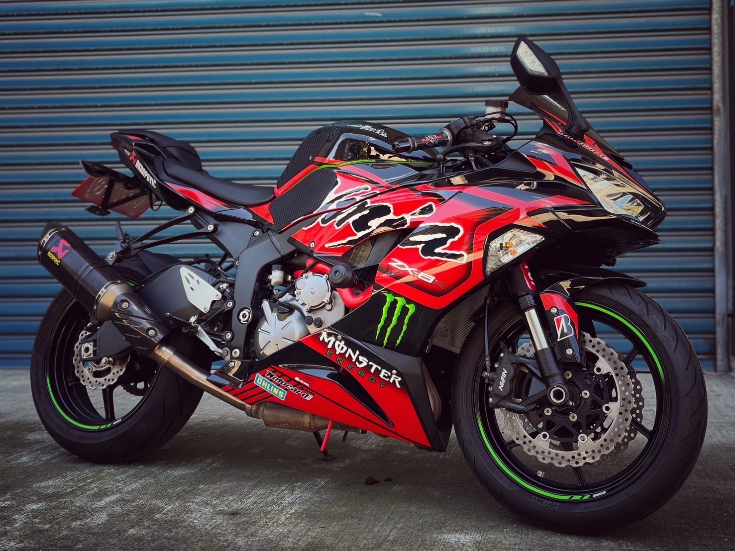 KAWASAKI NINJA ZX-6R - 中古/二手車出售中 碳蠍管中尾段 眾多改裝 小資族二手重機買賣 | 小資族二手重機買賣