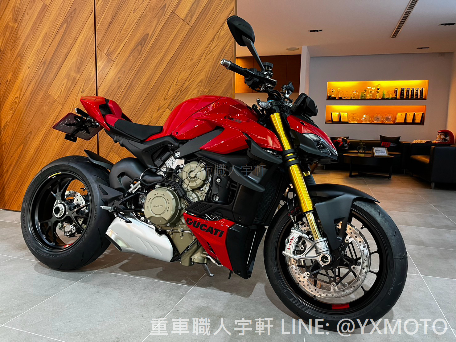 【重車銷售職人-宇軒 (敏傑)】DUCATI STREETFIGHTER V4 S - 「Webike-摩托車市」 【敏傑宇軒】2024 杜卡迪 DUCATI STREET FIGHTER V4S 總代理公司車