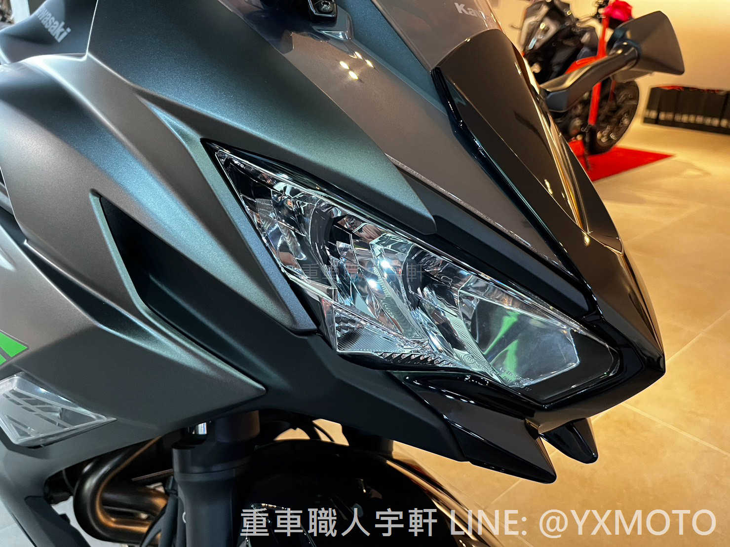 KAWASAKI NINJA650新車出售中 【敏傑宇軒】全額72期零利率 贈全險! Kawasaki 忍者 Ninja 650 2023 消光黑灰 總代理公司車 | 重車銷售職人-宇軒 (敏傑)