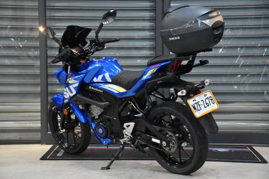 SUZUKI GSX-S150 - 中古/二手車出售中 SHAD後箱 行車記錄器 小資族二手重機買賣 | 小資族二手重機買賣