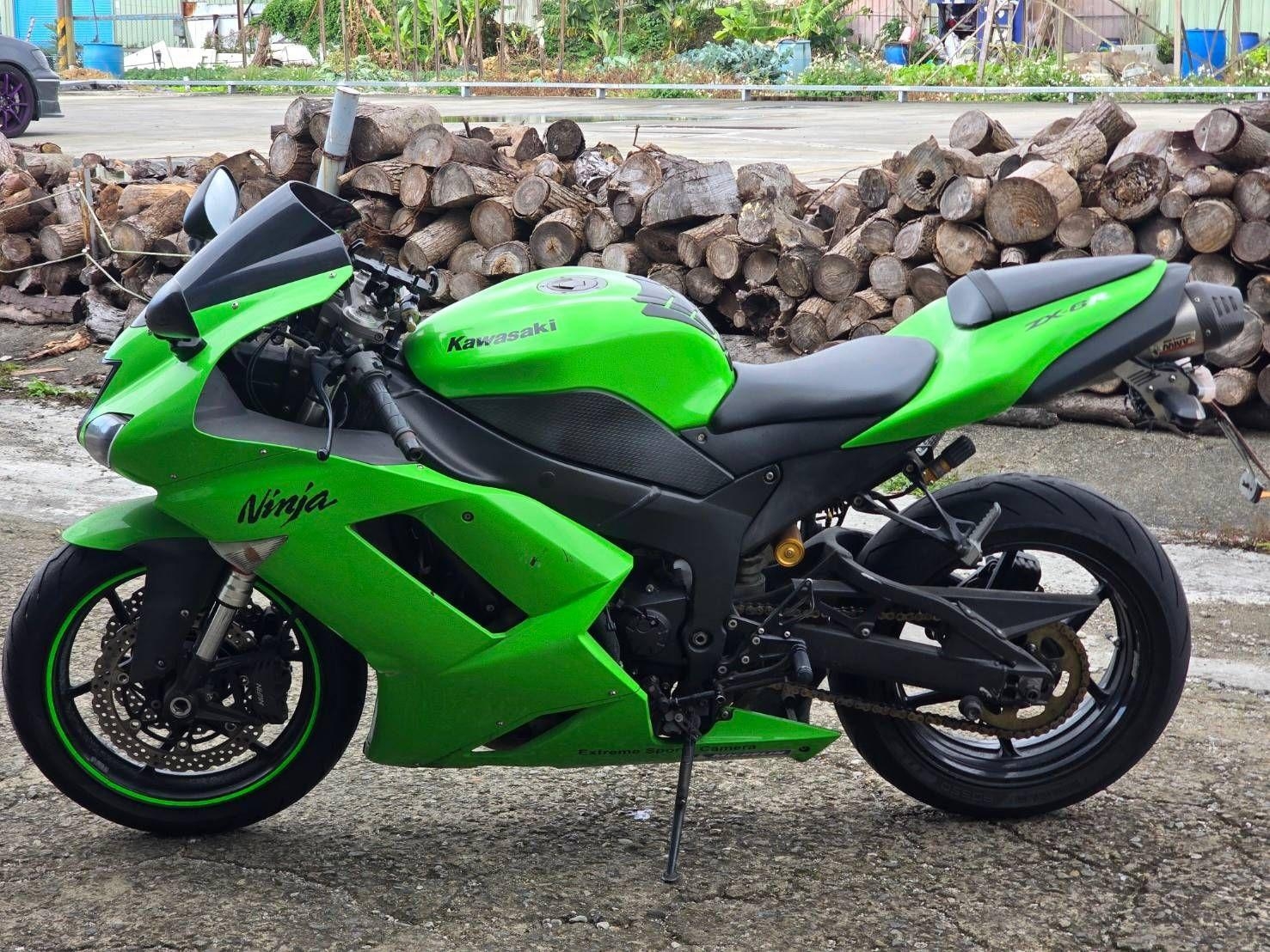 KAWASAKI NINJA ZX-6R - 中古/二手車出售中 重機仁大叔-不到10萬售KAWASAKI ZX6R  | 個人自售