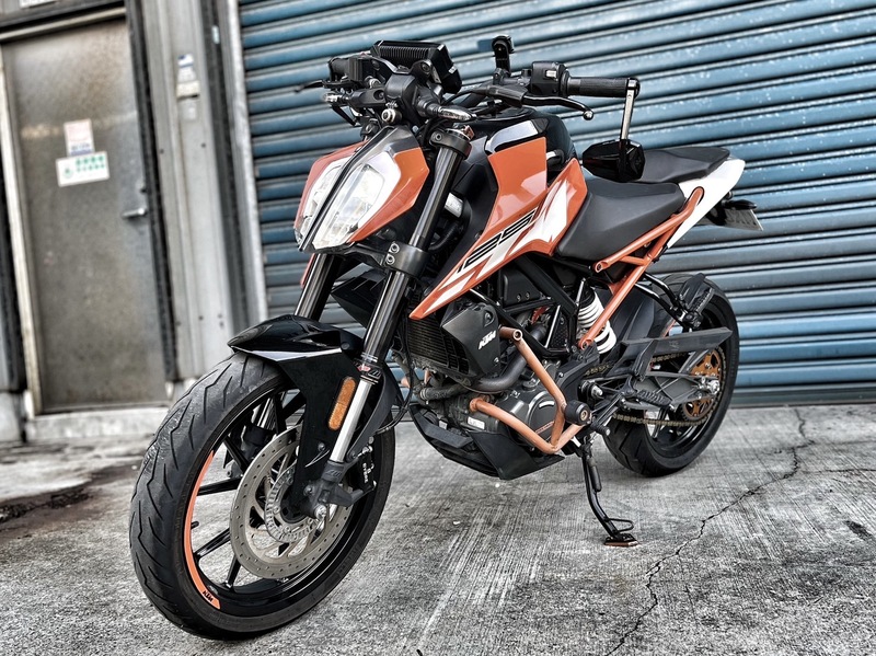 KTM 125DUKE - 中古/二手車出售中 行車記錄器 基本功 無摔無事故 小資族二手重機買賣 | 小資族二手重機買賣