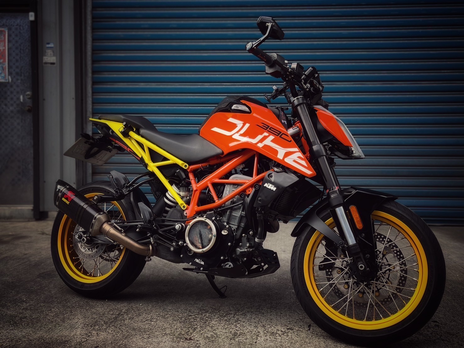 【小資族二手重機買賣】KTM 390DUKE - 「Webike-摩托車市」 DUKE390 碳蠍管 鋼絲框 精品改裝 小資族二手重機買賣