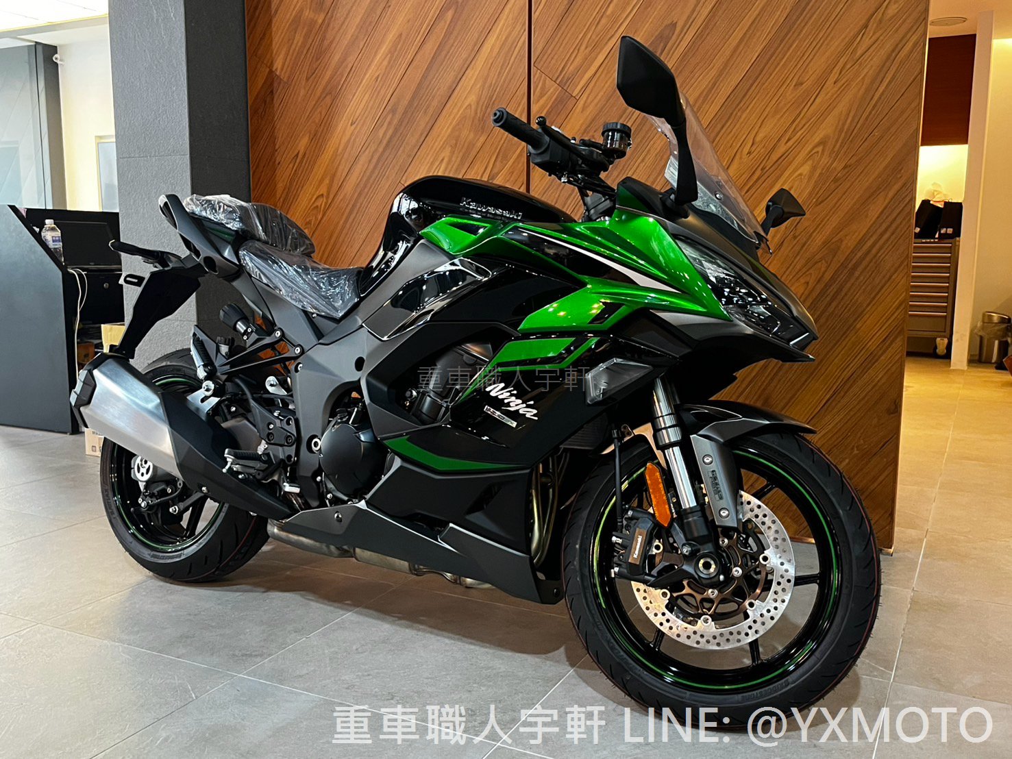 【重車銷售職人-宇軒 (敏傑)】KAWASAKI Ninja 1000SX - 「Webike-摩托車市」 【敏傑宇軒】全額24期零利率 ! 2024 綠黑 Kawasaki Z1000SX Ninja 忍者 1000 總代理公司車