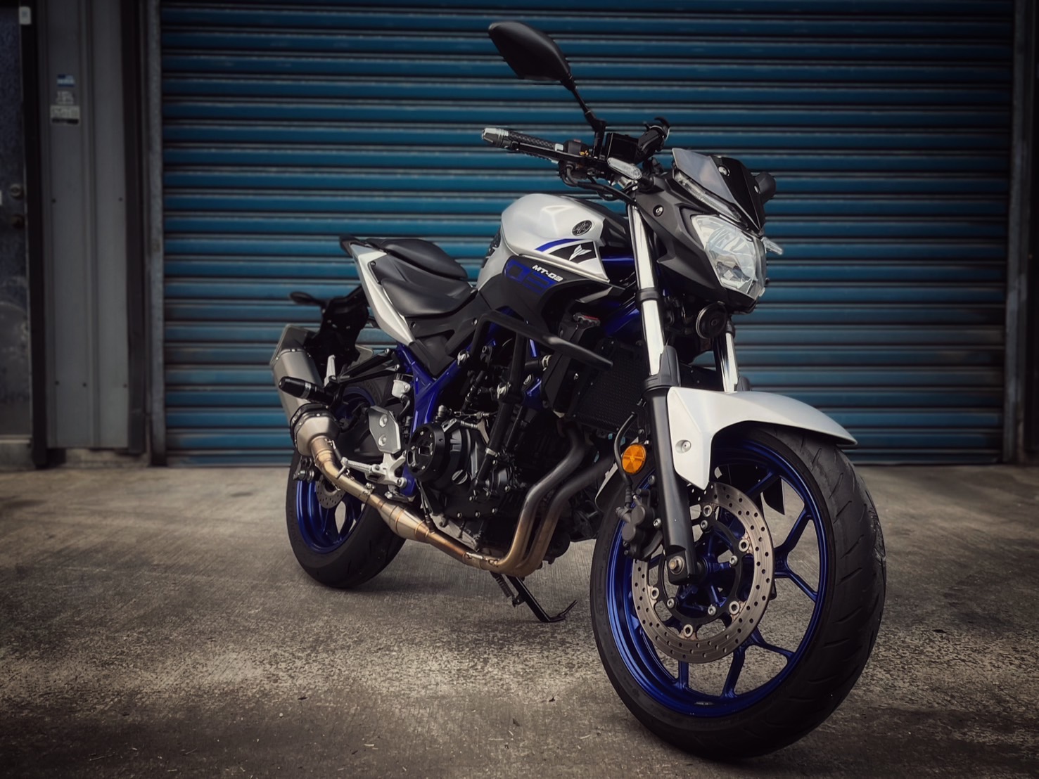 YAMAHA MT-03 - 中古/二手車出售中 MT-03 改裝後避震 排氣管（原廠在）小資族二手重機買賣 | 小資族二手重機買賣