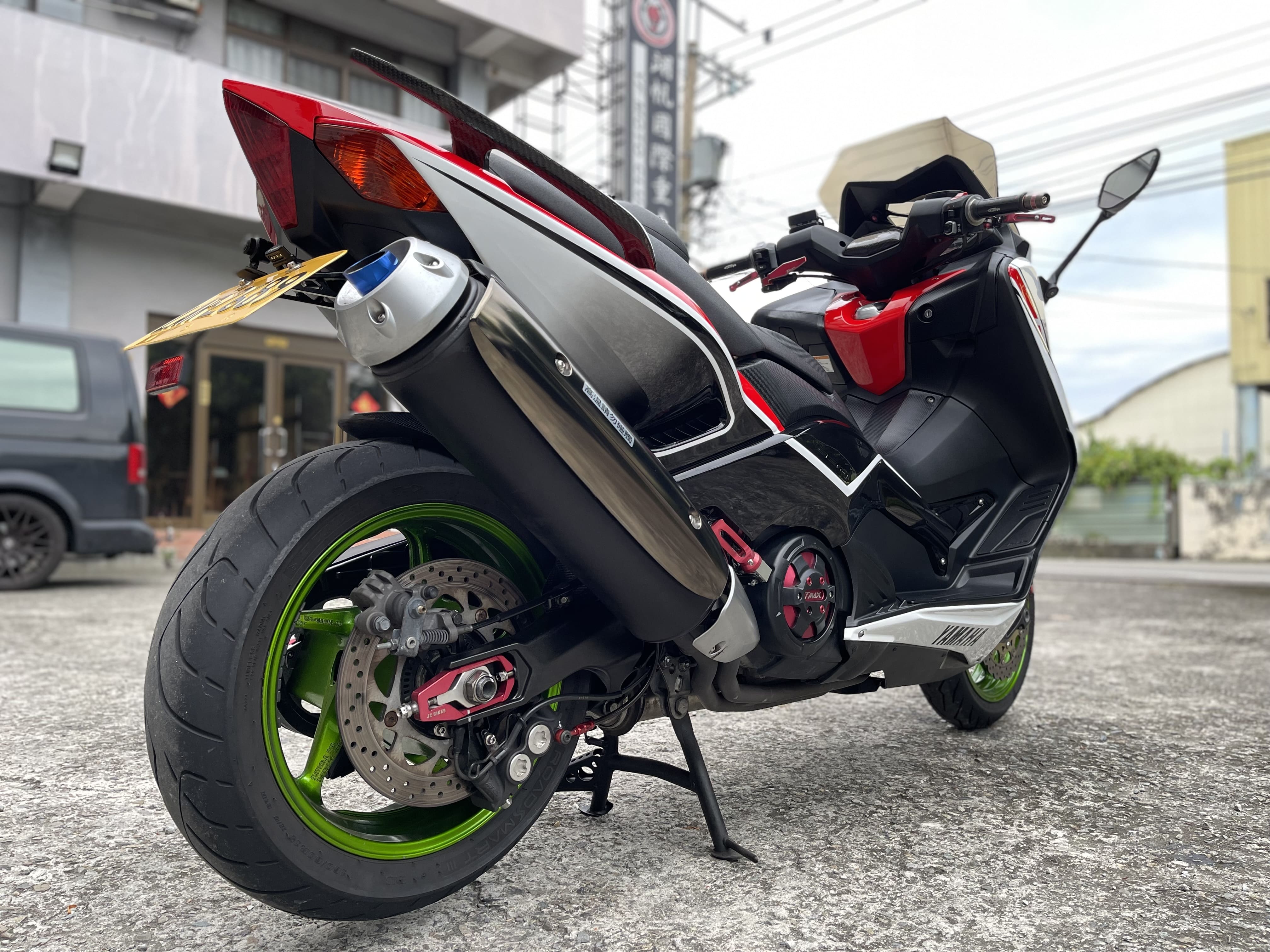 YAMAHA TMAX530 - 中古/二手車出售中 2014年 YAMAHA TMAX530 倒叉 iKEY/0元交車/分期貸款/車換車/線上賞車/到府交車 | 翊帆國際重車