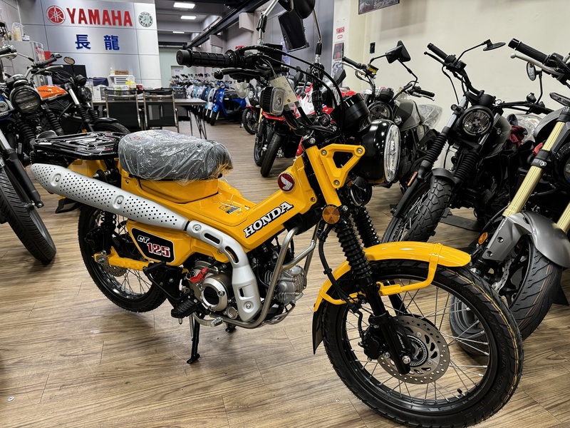 HONDA CT 125 黃新車出售中 【新竹長龍車業】HONDA 本田 2024 CT 125 黃色 | 新竹長龍車業行