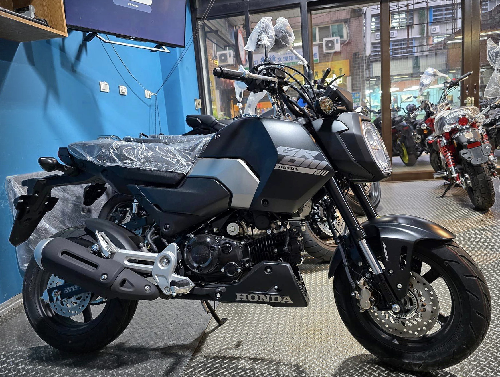 HONDA MSX125(GROM)新車出售中 【全新車】2024 HONDA MSX125 GROM ABS 五檔 全新車售價$12.3萬 | 勝大重機