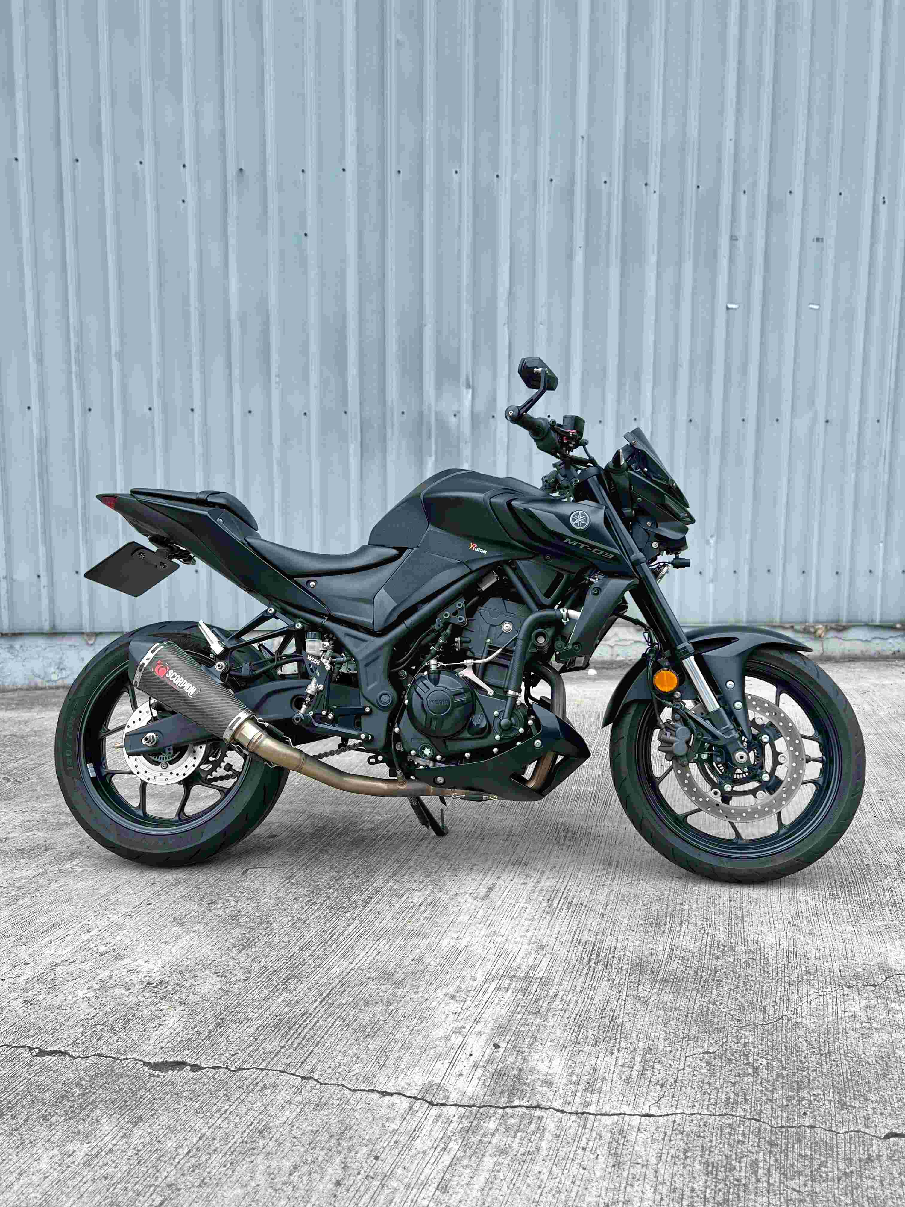 YAMAHA MT-03 - 中古/二手車出售中 2021年 MT-03 英國蠍 一手車 無摔 無事故 | 阿宏大型重機買賣