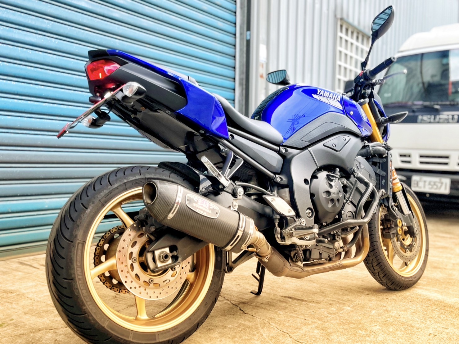 YAMAHA FZ8 (FZ8N) - 中古/二手車出售中 美國吉村管 前後輪全新 小資族二手重機買賣 | 小資族二手重機買賣