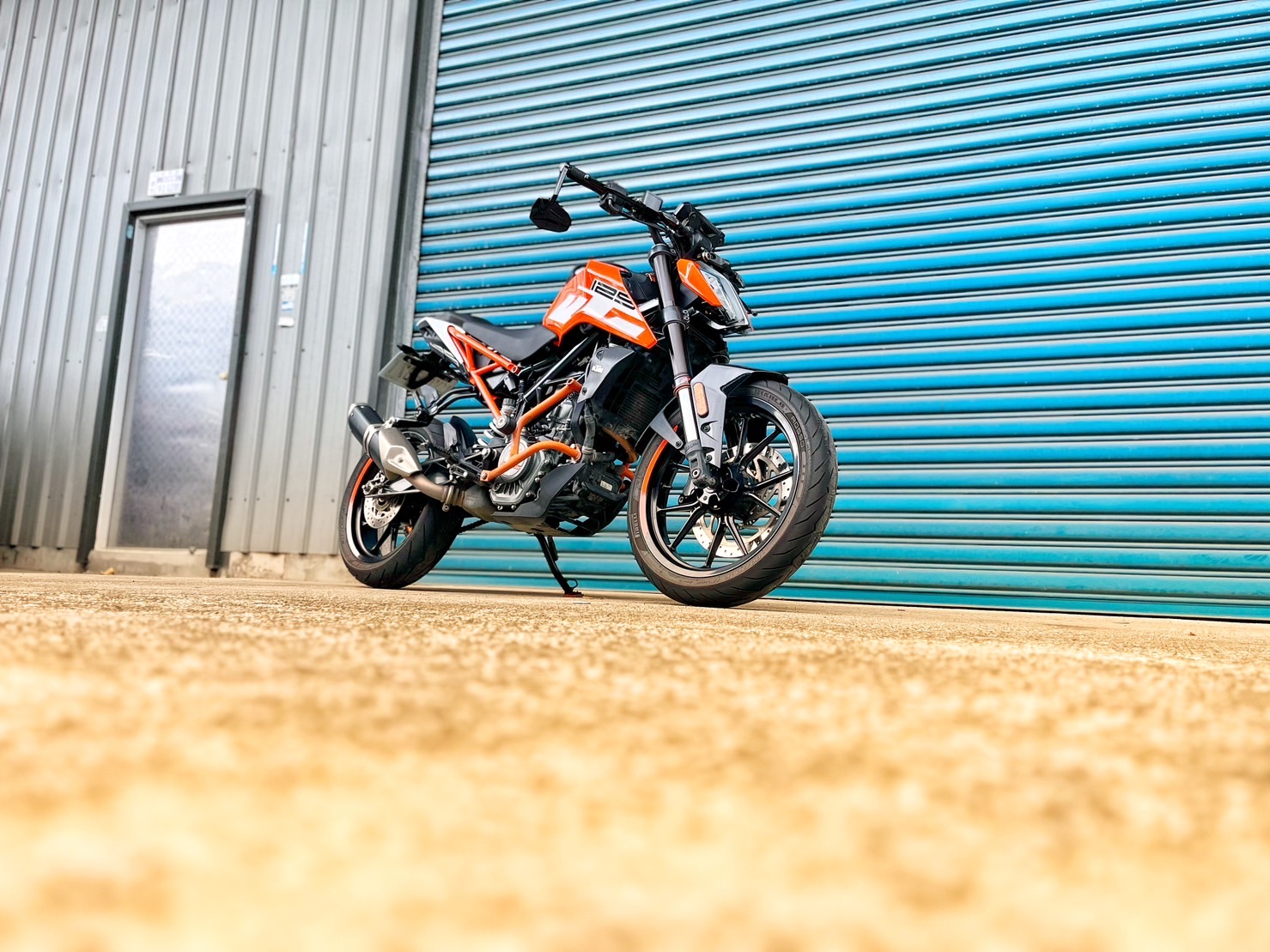 KTM 125DUKE - 中古/二手車出售中 基本改裝 無摔無事故 小資族二手重機買賣 | 小資族二手重機買賣