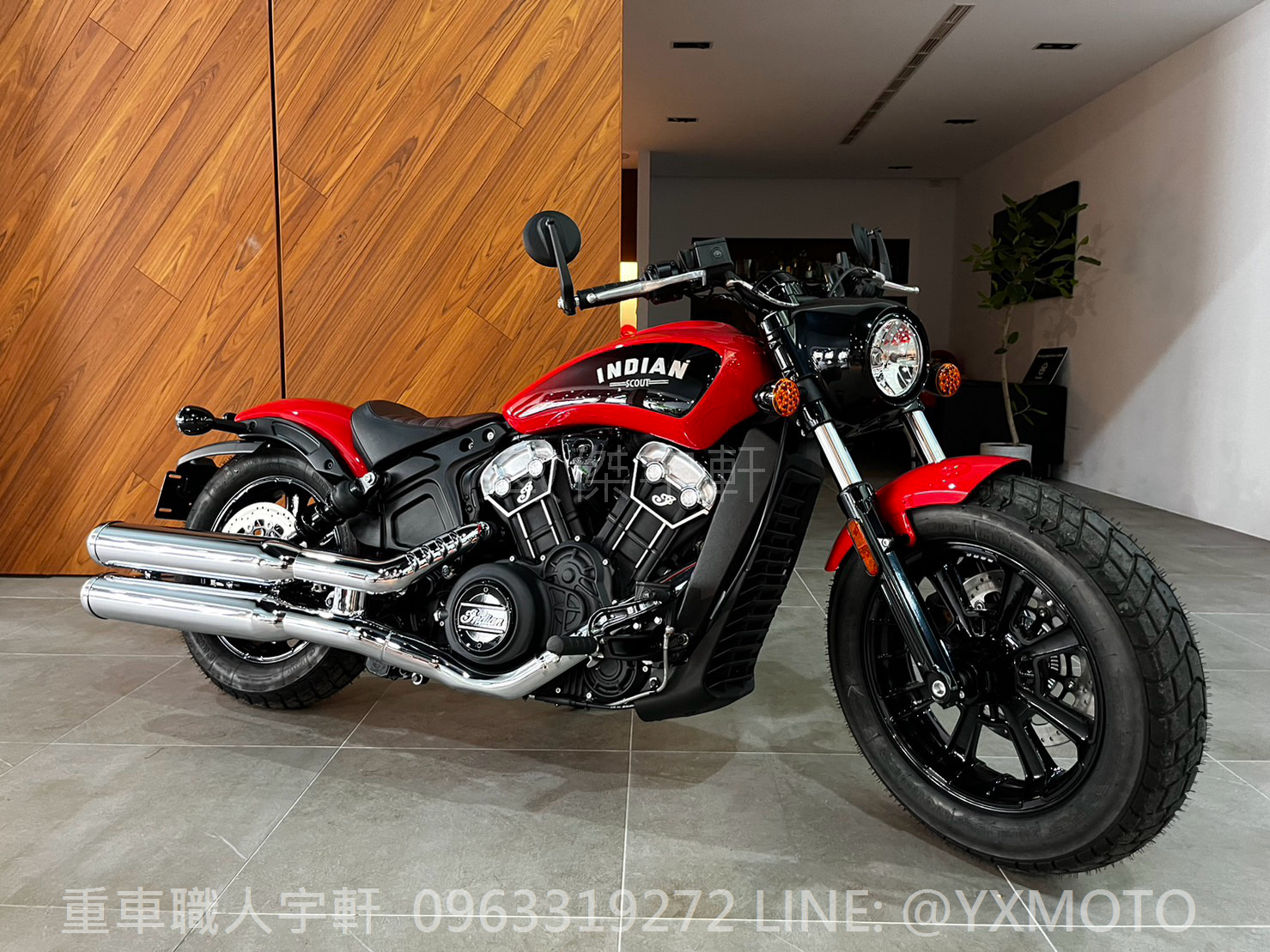 【重車銷售職人-宇軒 (敏傑)】INDIAN MOTORCYC Scout Bobber - 「Webike-摩托車市」